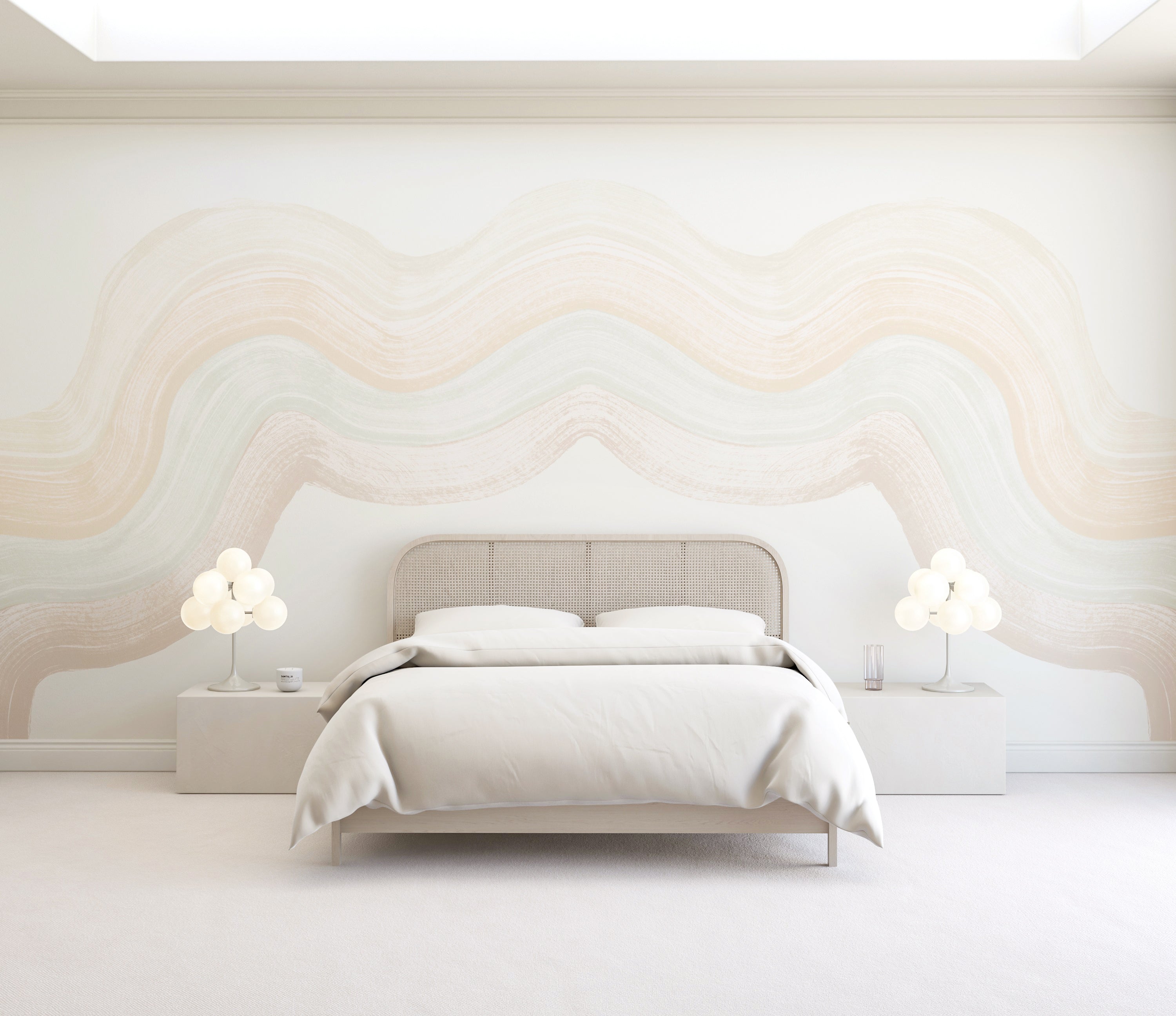 Sediment #4© Mural Wallpaper in Pastel