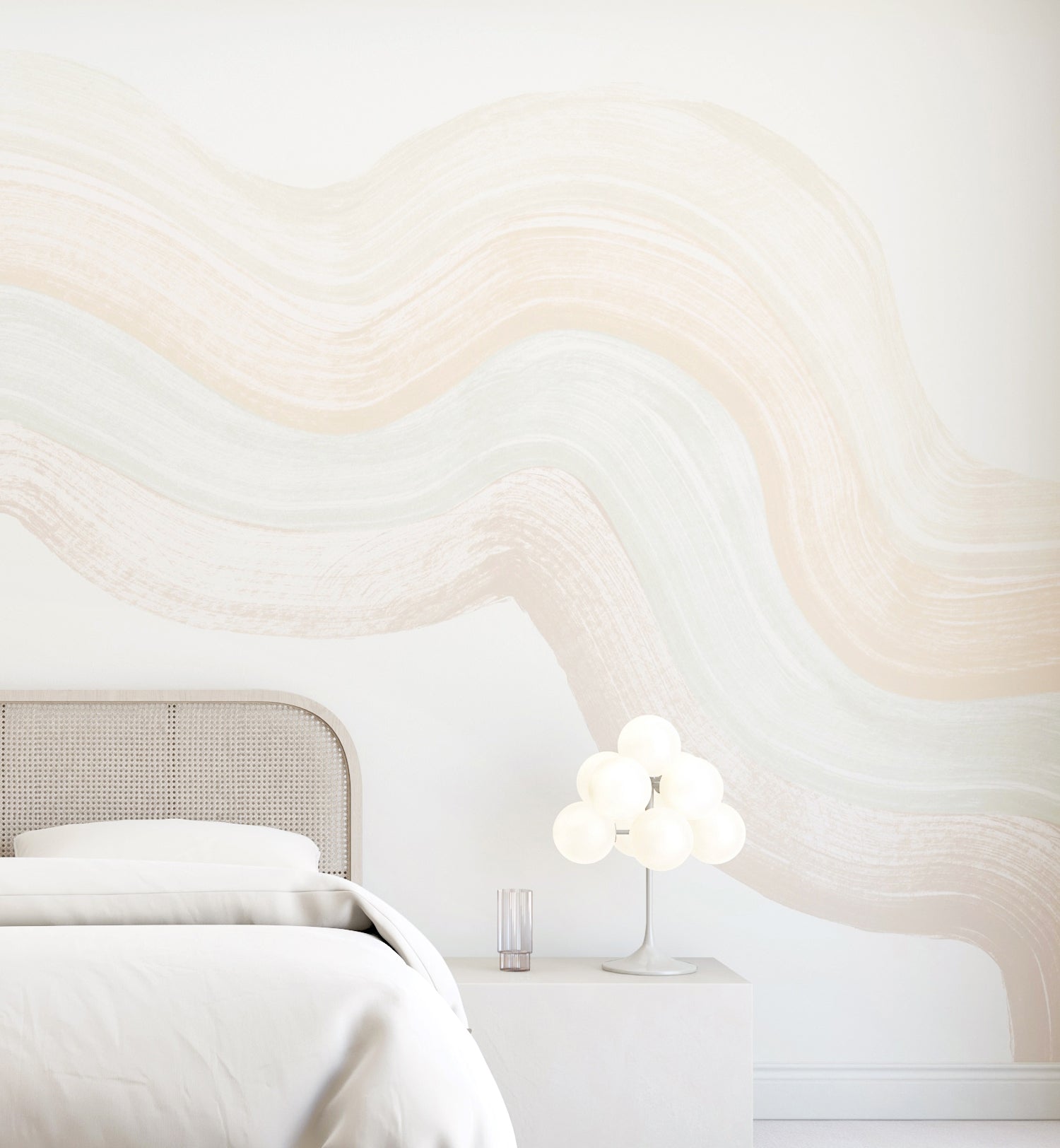 Sediment #4© Mural Wallpaper in Pastel