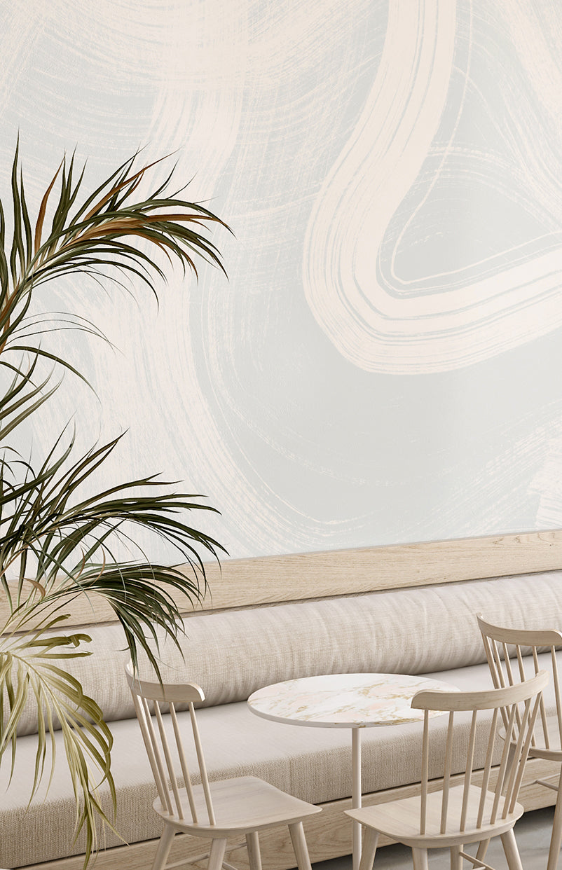 Sediment #1© Mural Wallpaper in Stone