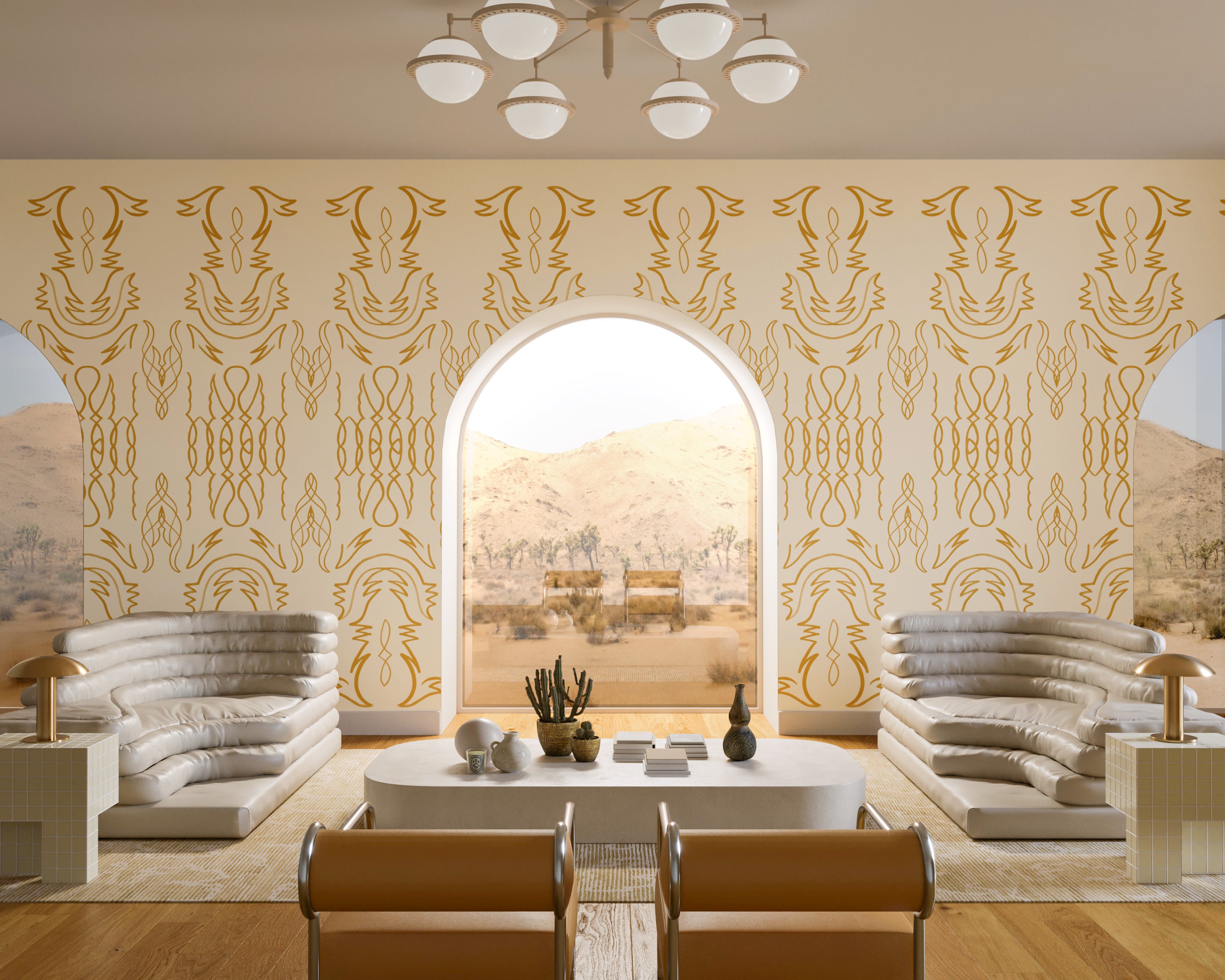 Side Saddle© Wallpaper in Cob