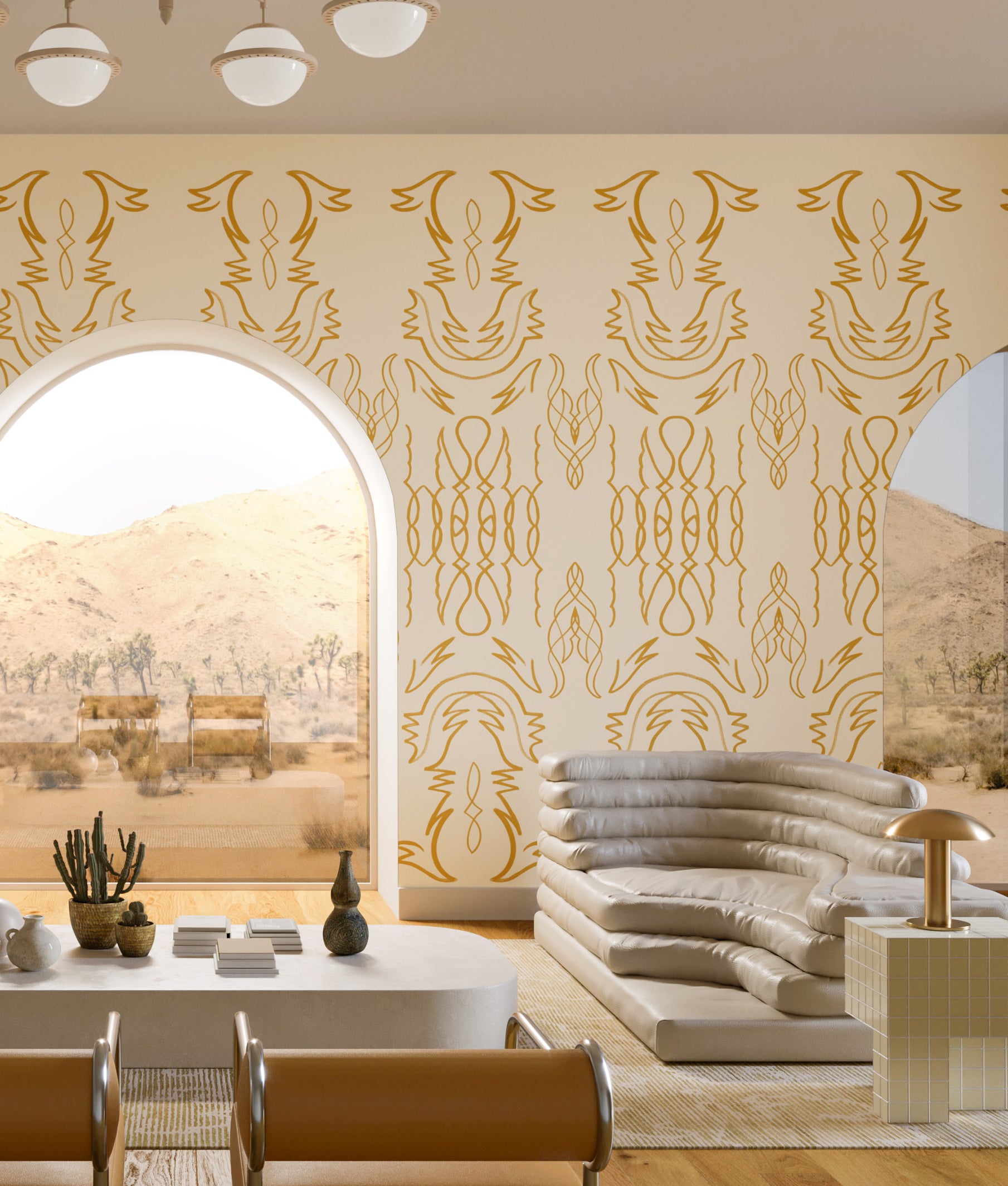 Side Saddle© Wallpaper in Cob