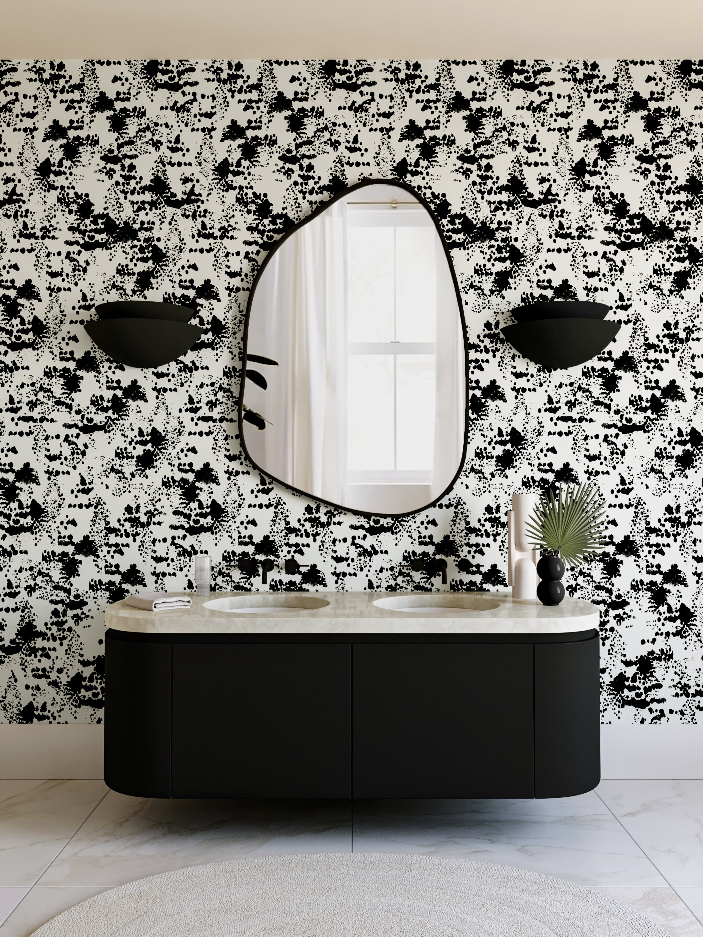 Snakeskin© Wallpaper in Alabaster