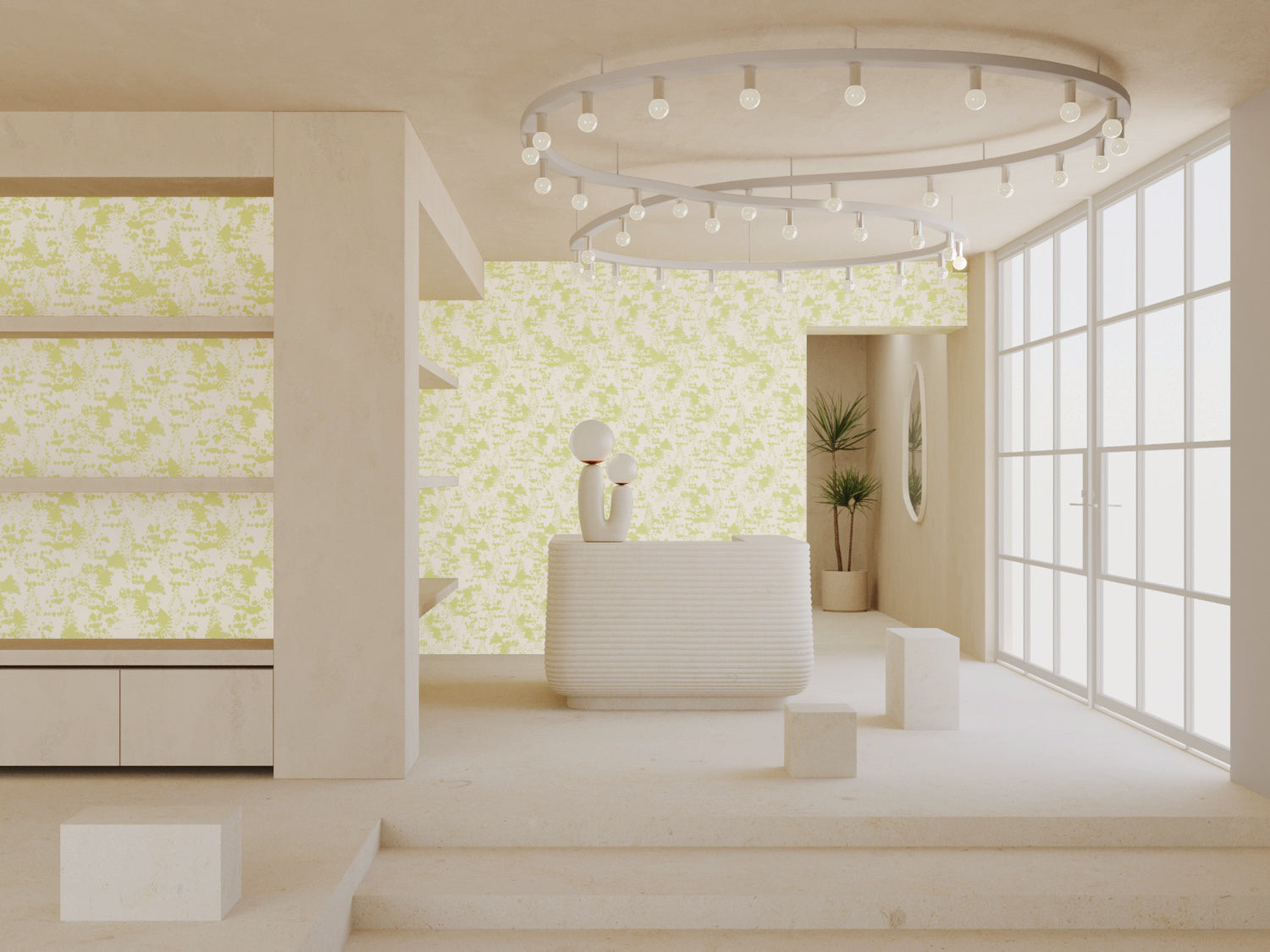 Snakeskin© Wallpaper in Clover