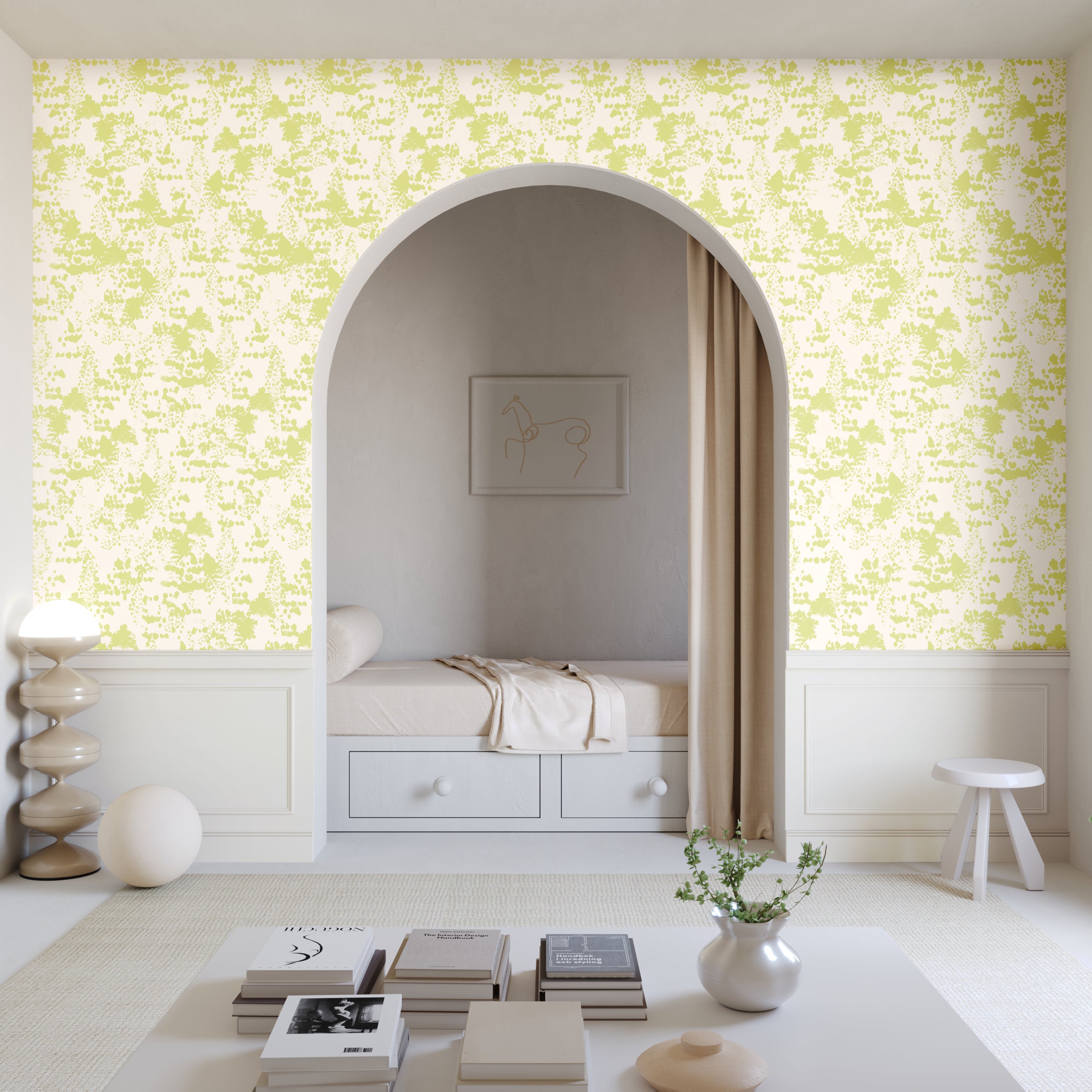 Snakeskin© Wallpaper in Clover