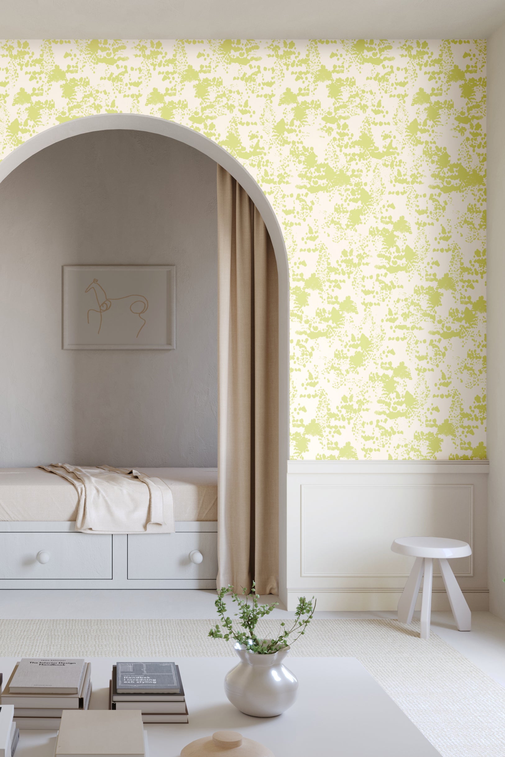 Snakeskin© Wallpaper in Clover