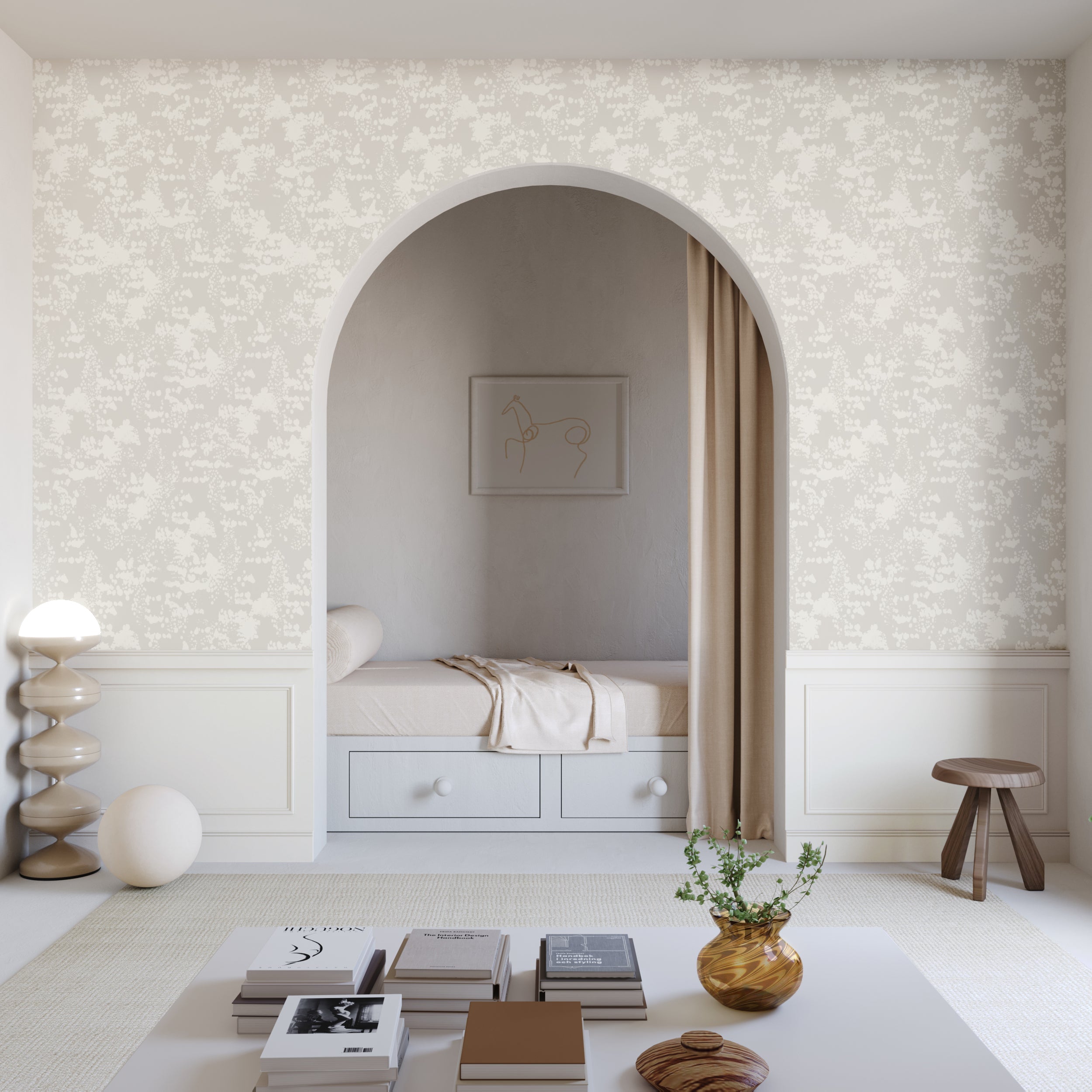 Snakeskin© Wallpaper in Slate