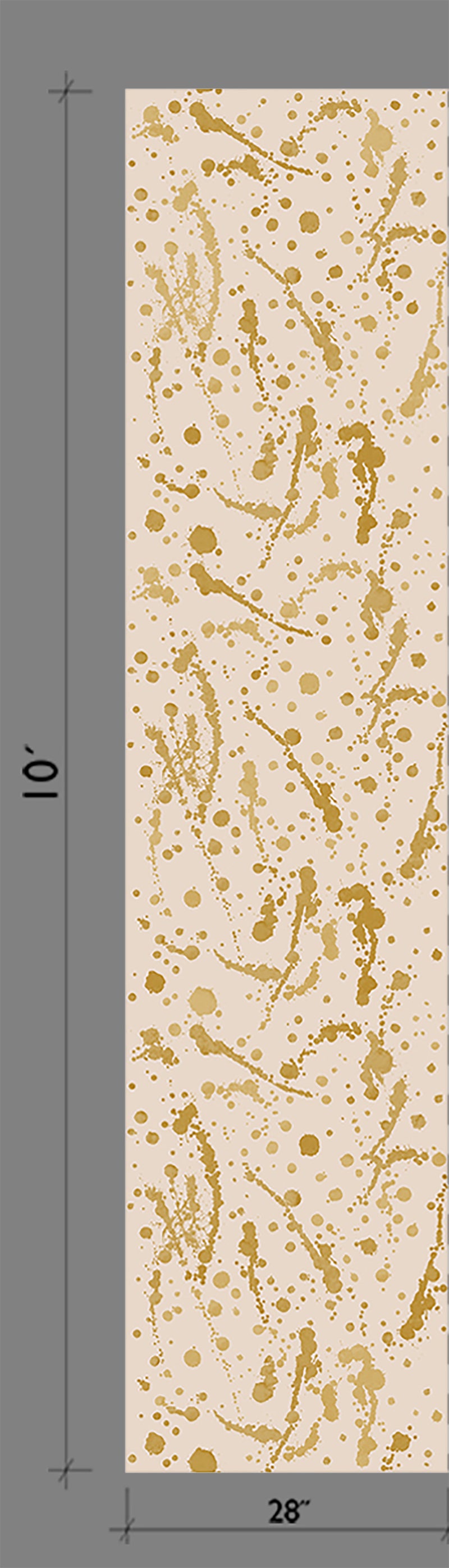 Spot On© Wallpaper in Mustard