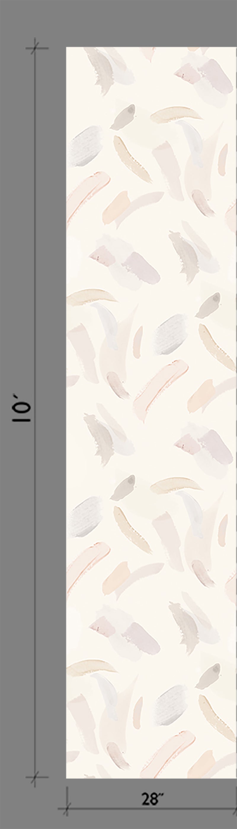 Movements© Wallpaper in Cremé