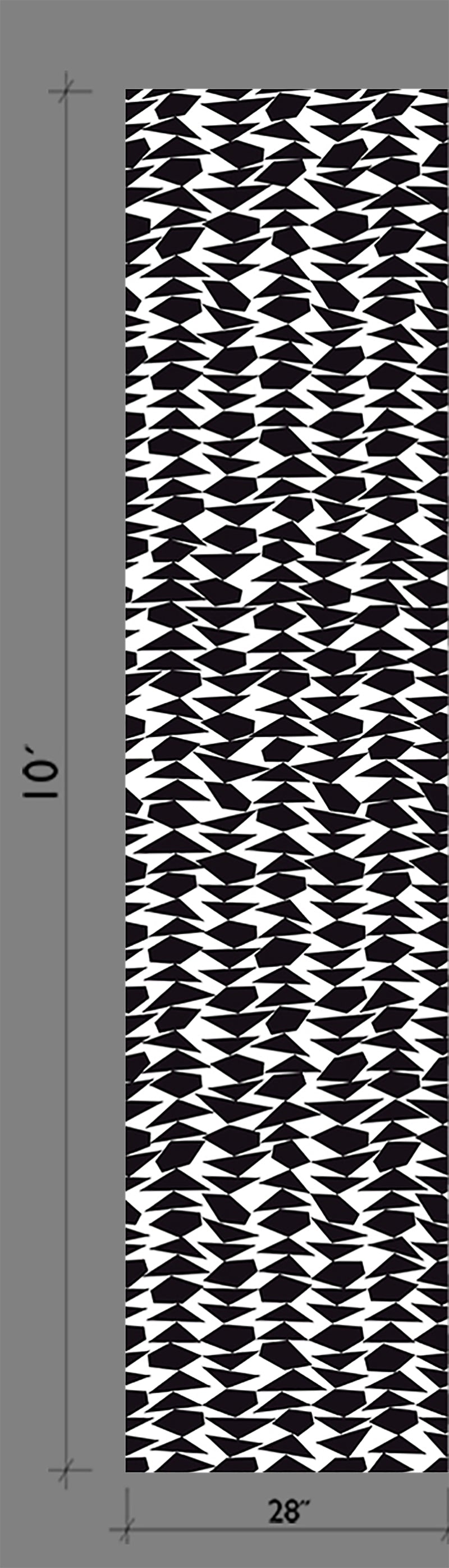 Marfa© Wallpaper in Black + white