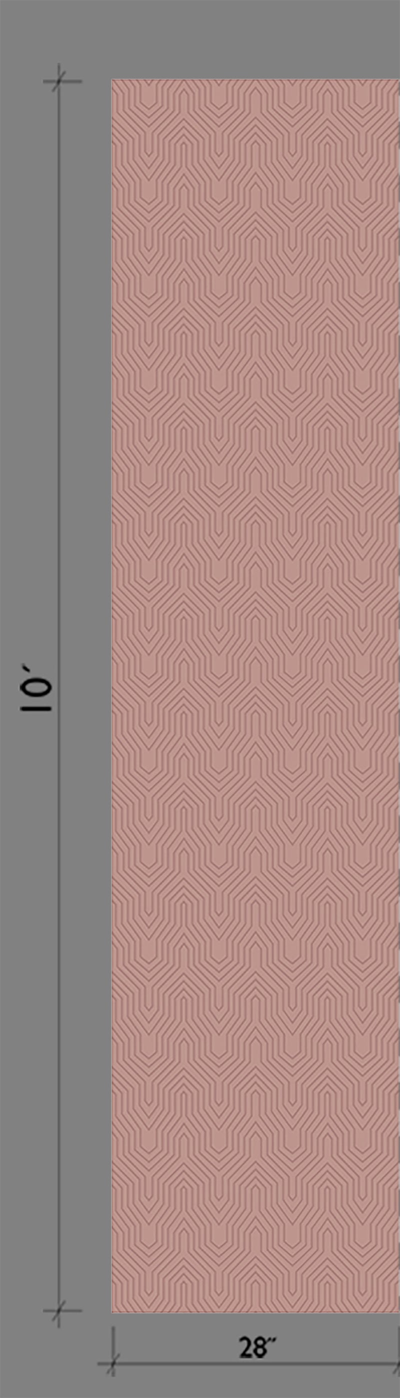 Gatsby© Wallpaper in Mauve