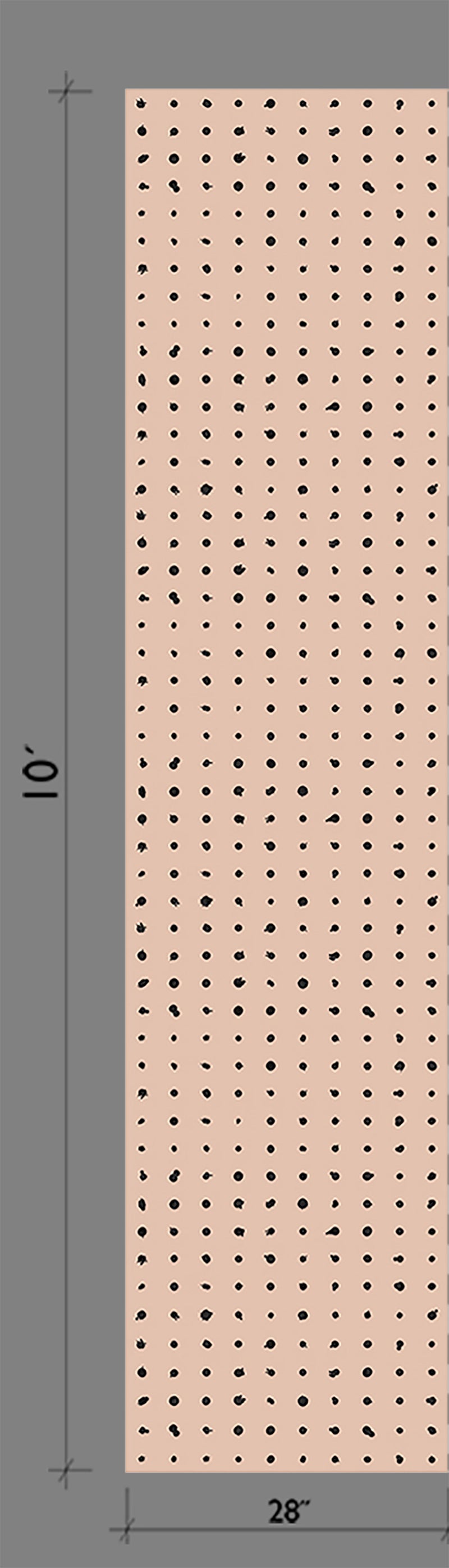 Dotted Line© Wallpaper in Nude