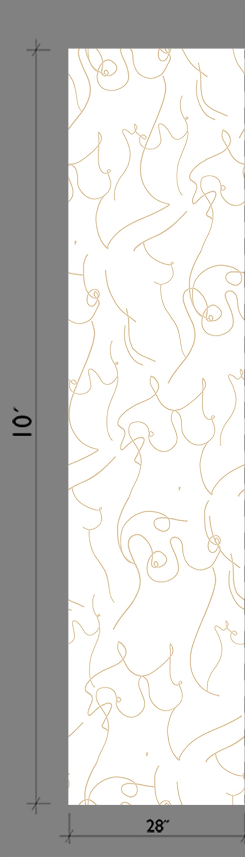 Bosom© Wallpaper in Nude