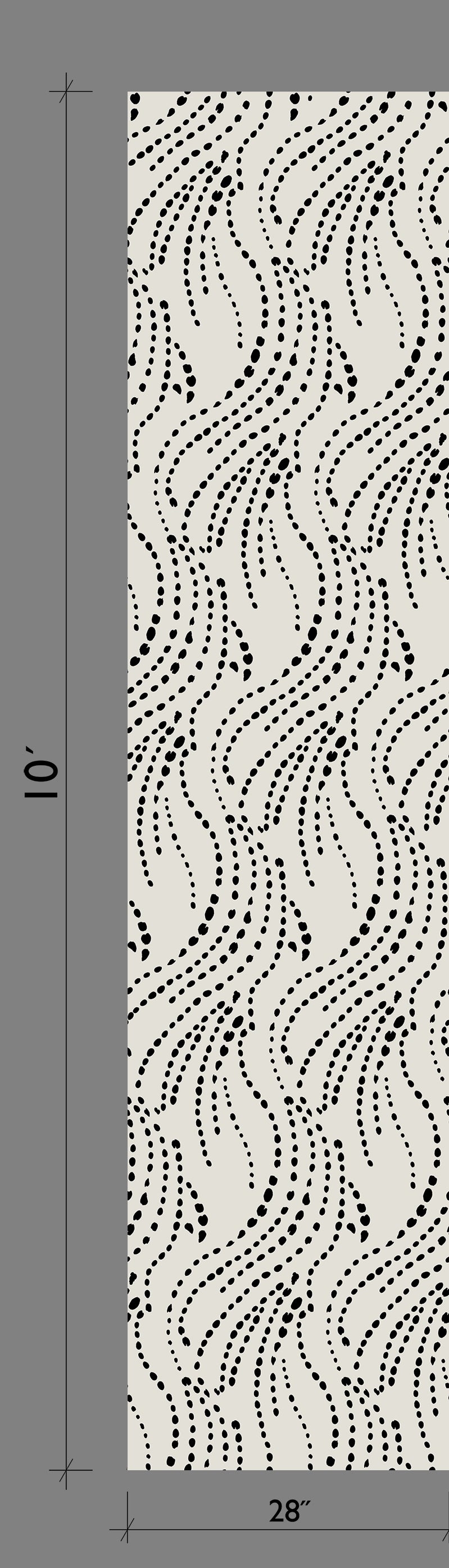 Branding Iron© Wallpaper in Alabaster