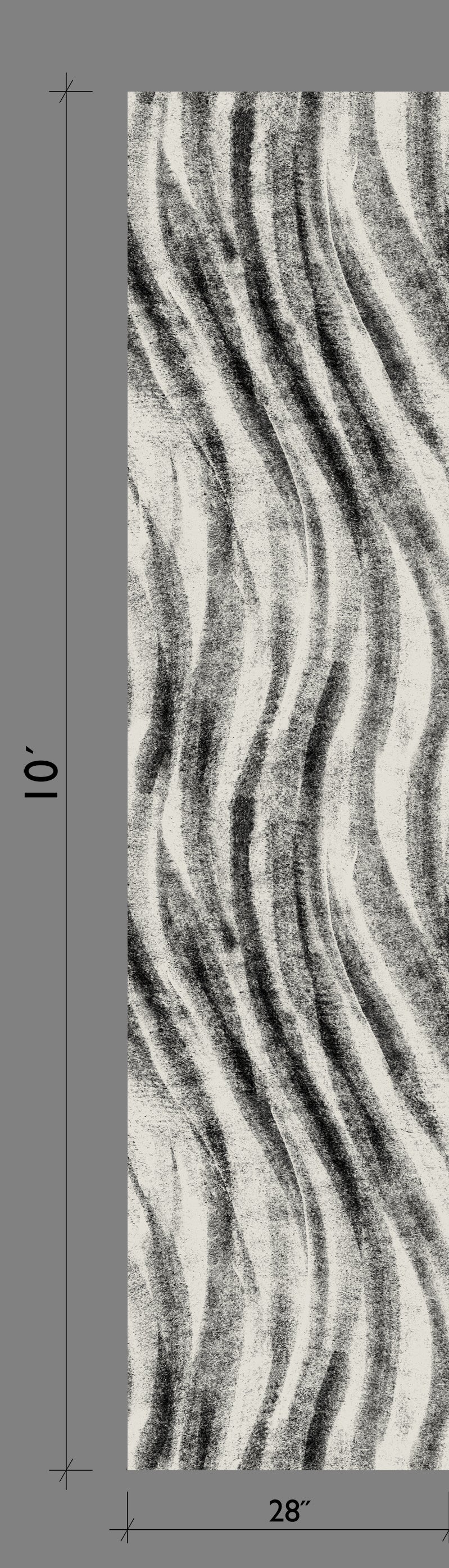 Western Trail© Wallpaper in Alabaster