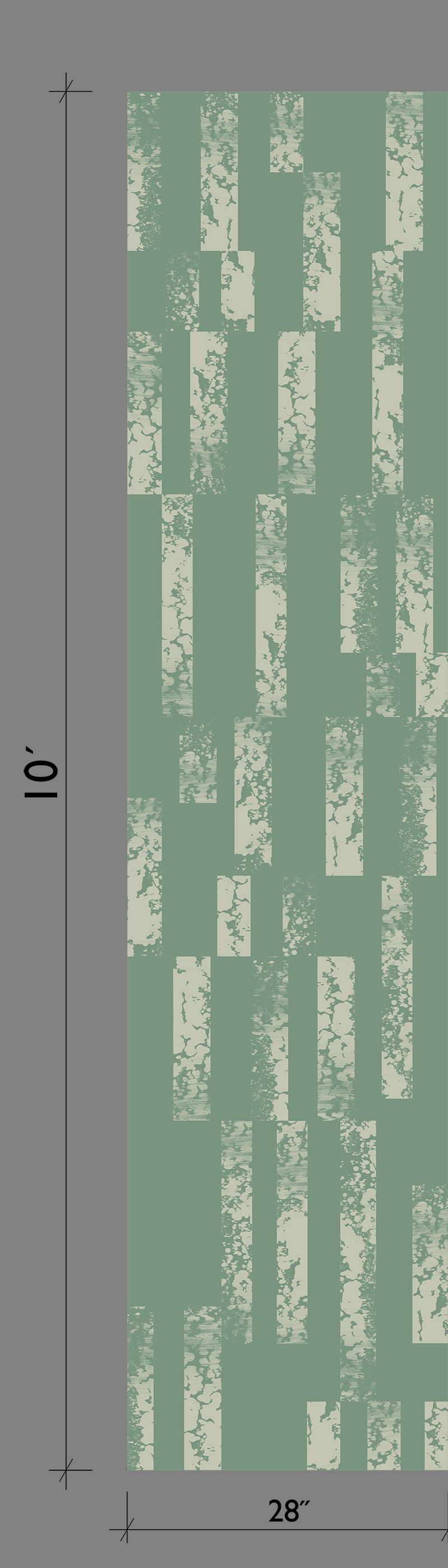 Corral© Wallpaper in Aloe