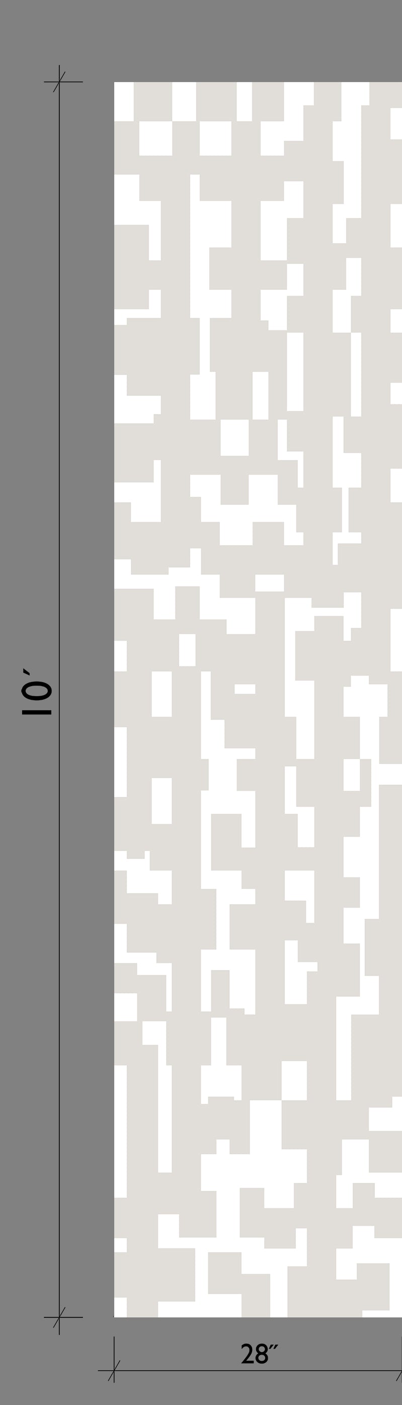 Mainframe© Wallpaper in Acid Wash