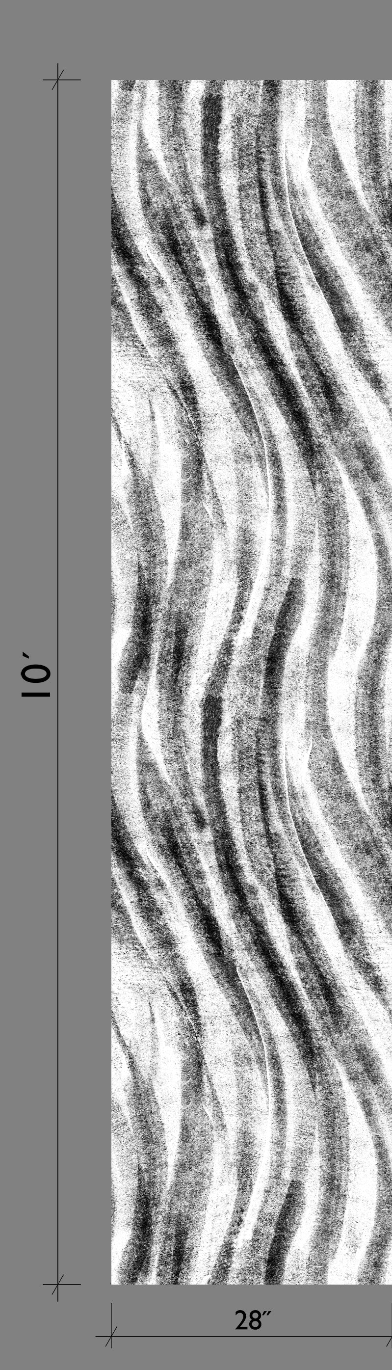 Western Trail© Wallpaper in Black + White