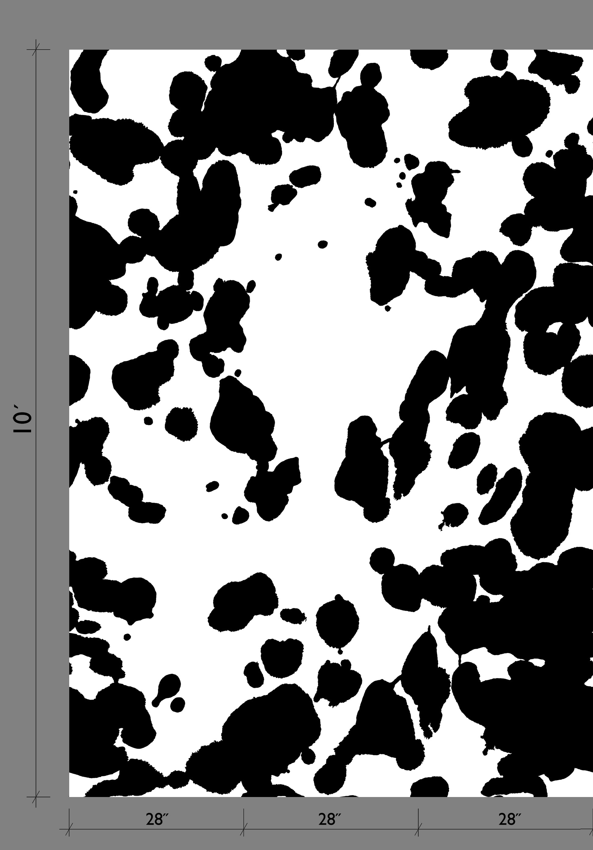 Bovine© Wallpaper in Black + White