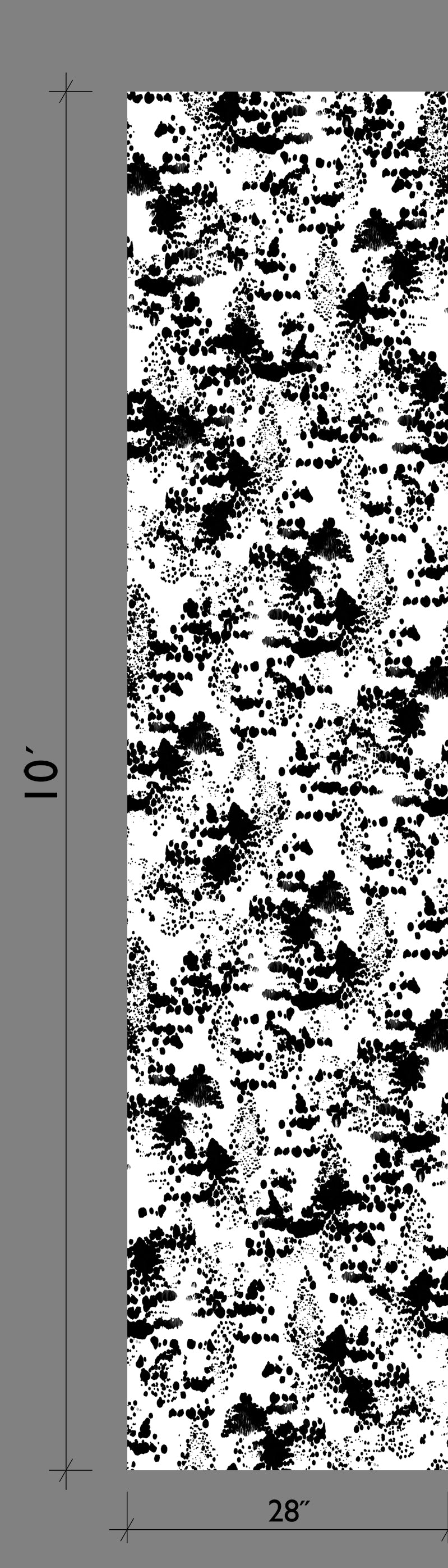 Snakeskin© Wallpaper in Black + White