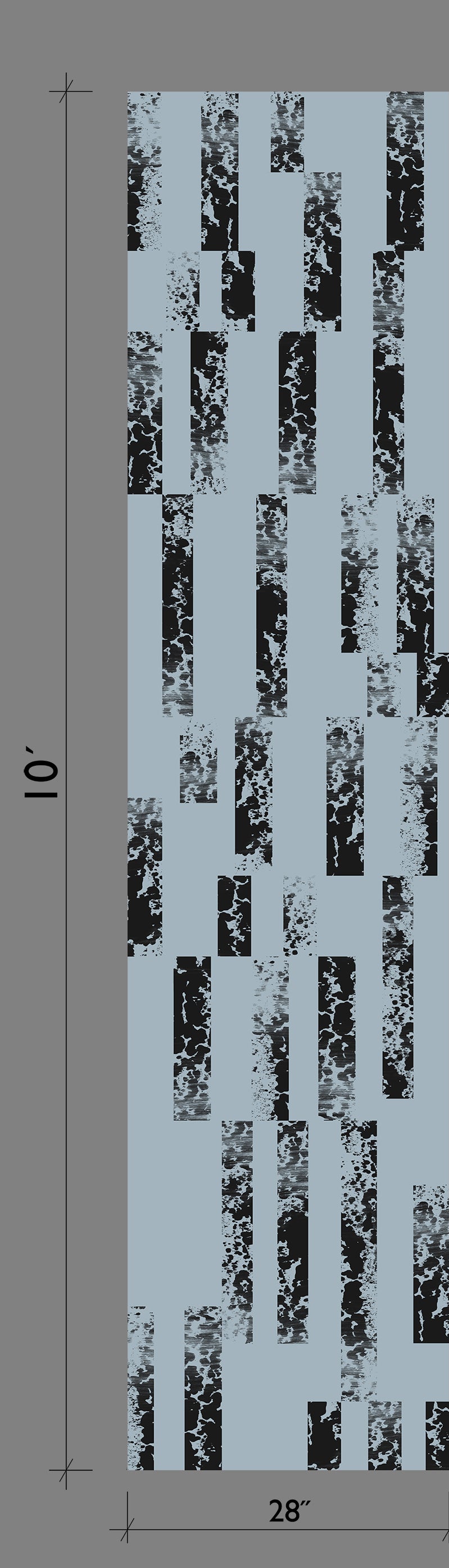 Corral© Wallpaper in Buxton Blue