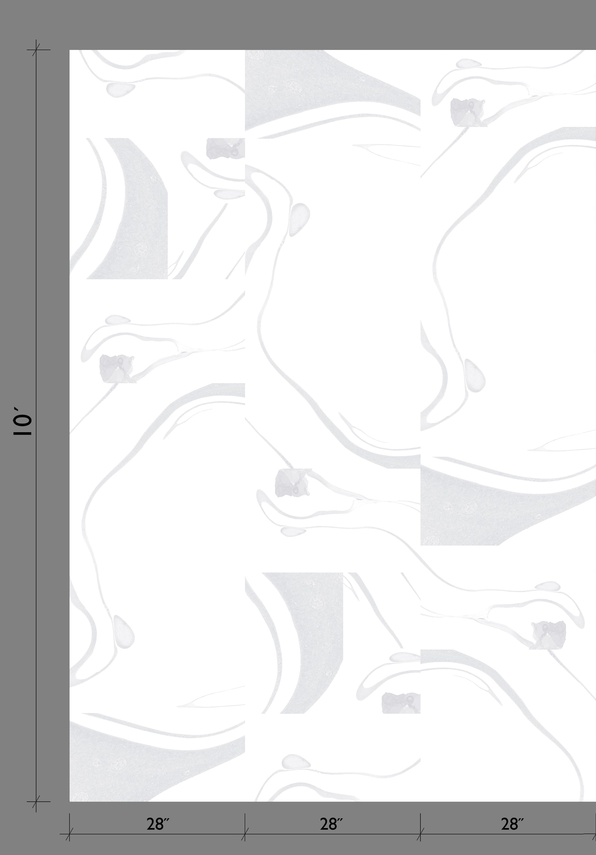 Magma© Wallpaper in Cement