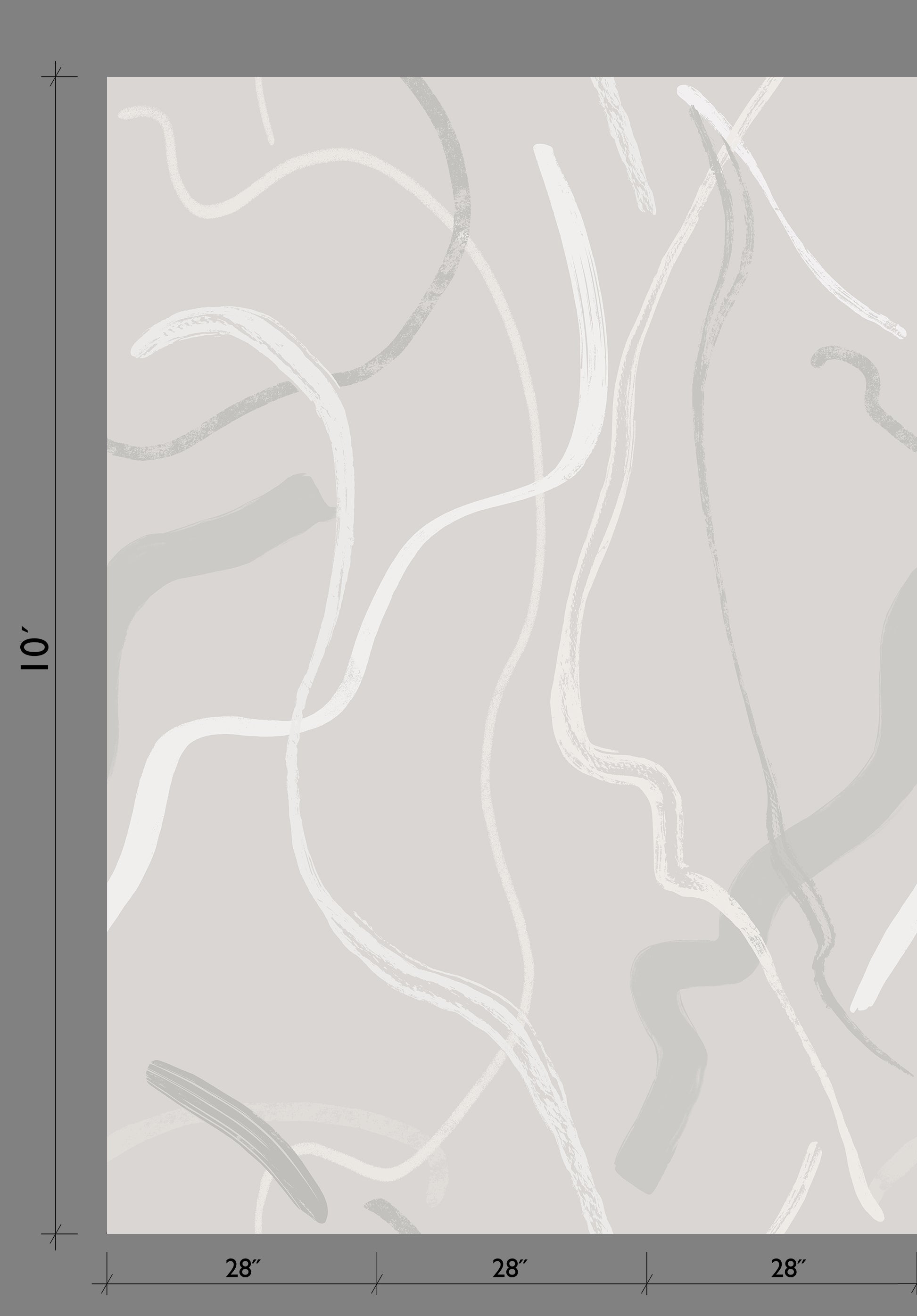 Terrain© Mural Wallpaper in Cement