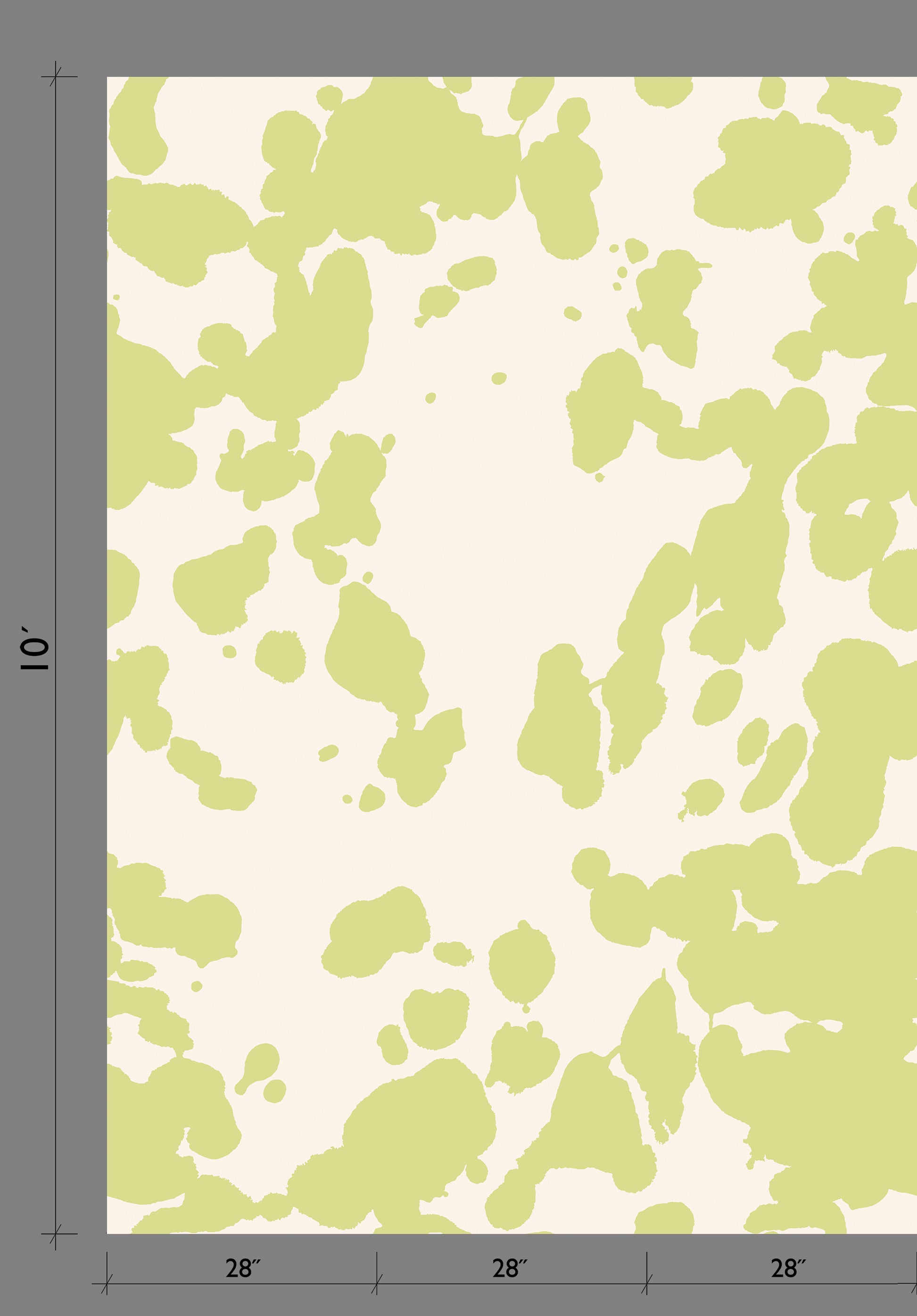 Bovine© Wallpaper in Clover