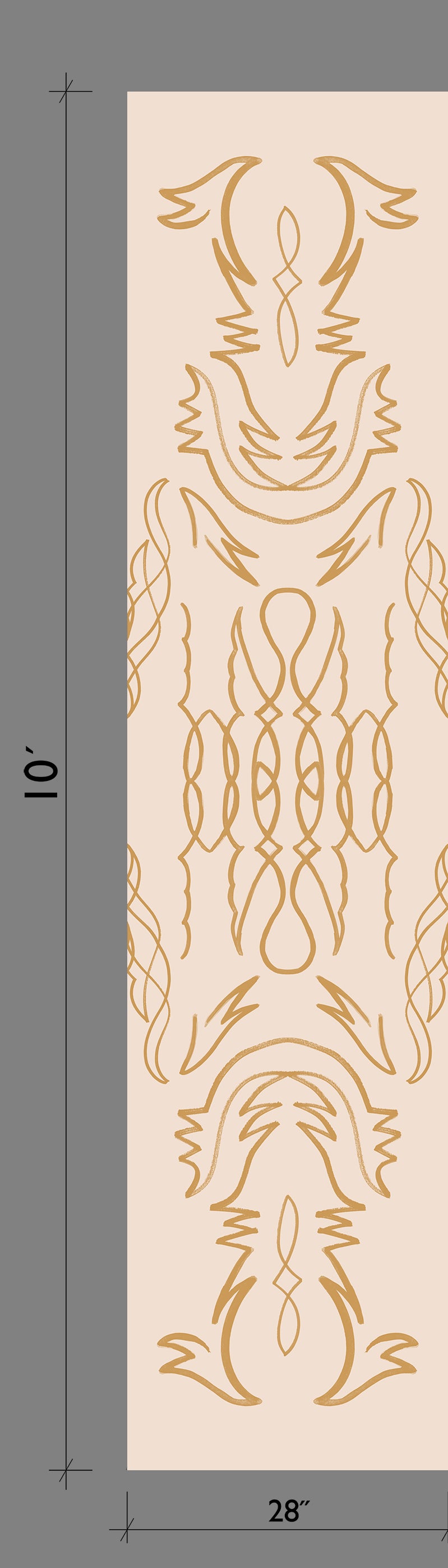 Side Saddle© Wallpaper in Cob