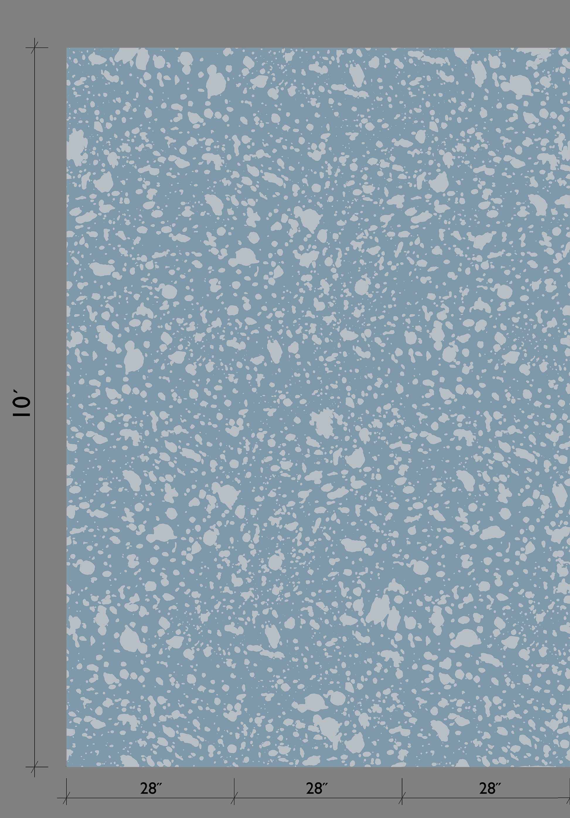 Appaloosa© Mural Wallpaper in Cornflower