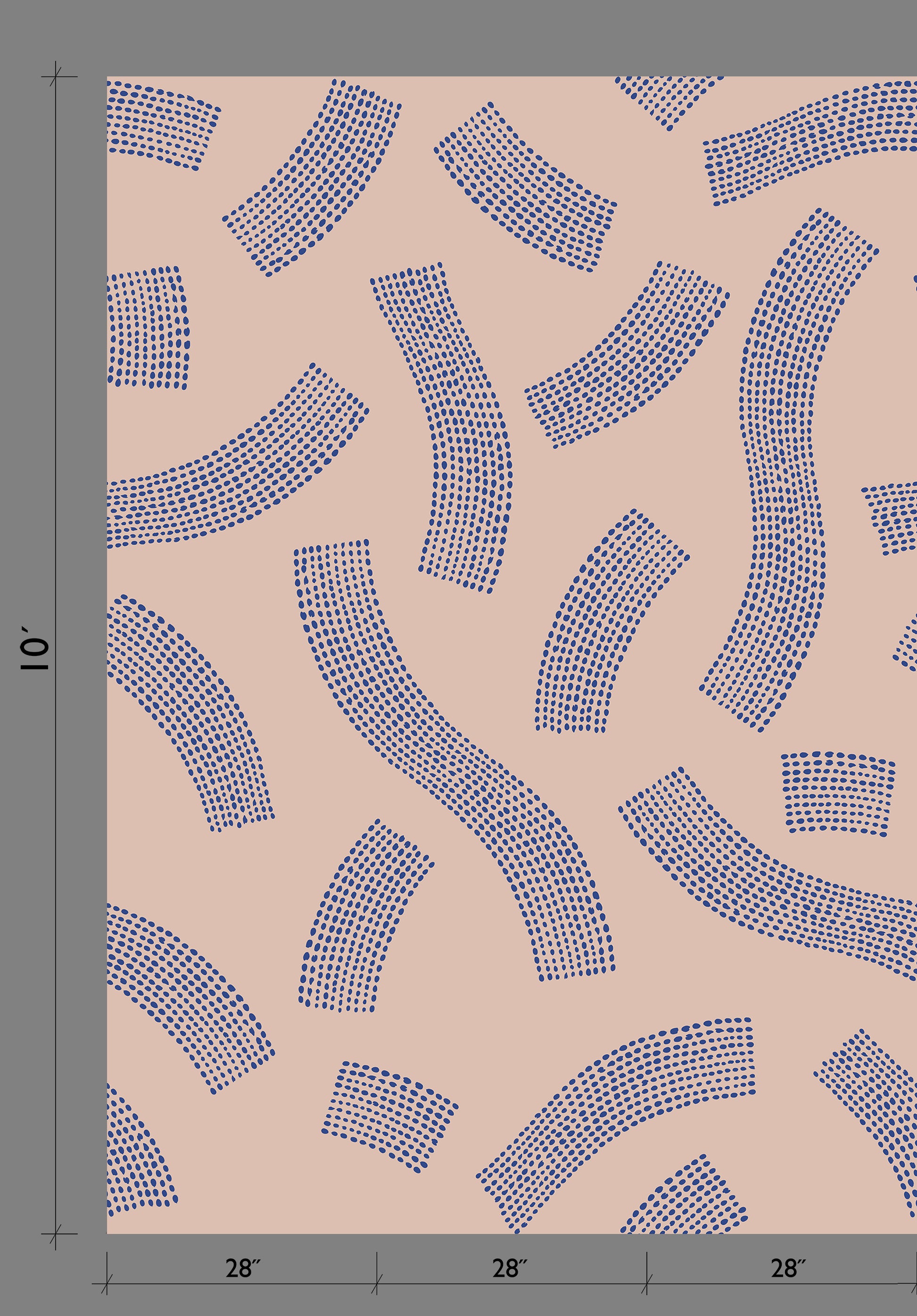 Saguaro© Wallpaper in Country Blue