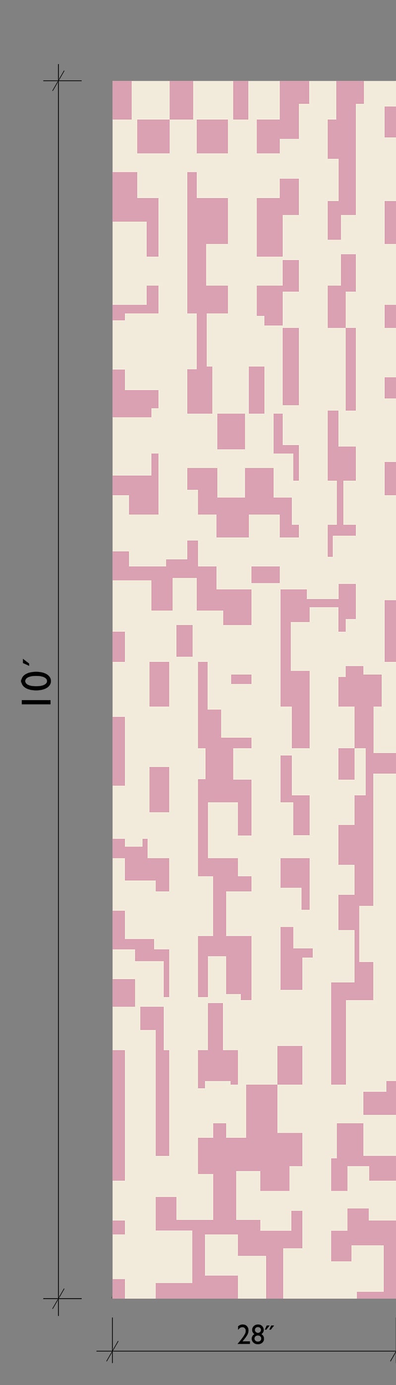 Mainframe© Wallpaper in Care Bear + Cremé