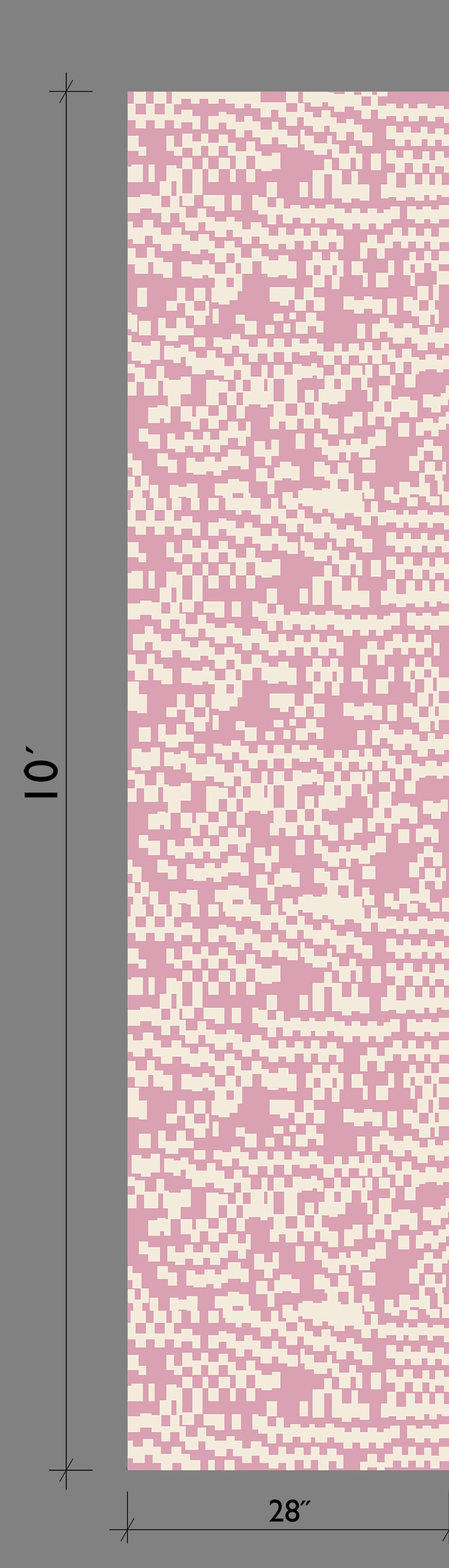 Pixel© Wallpaper in Care Bear + Cremé