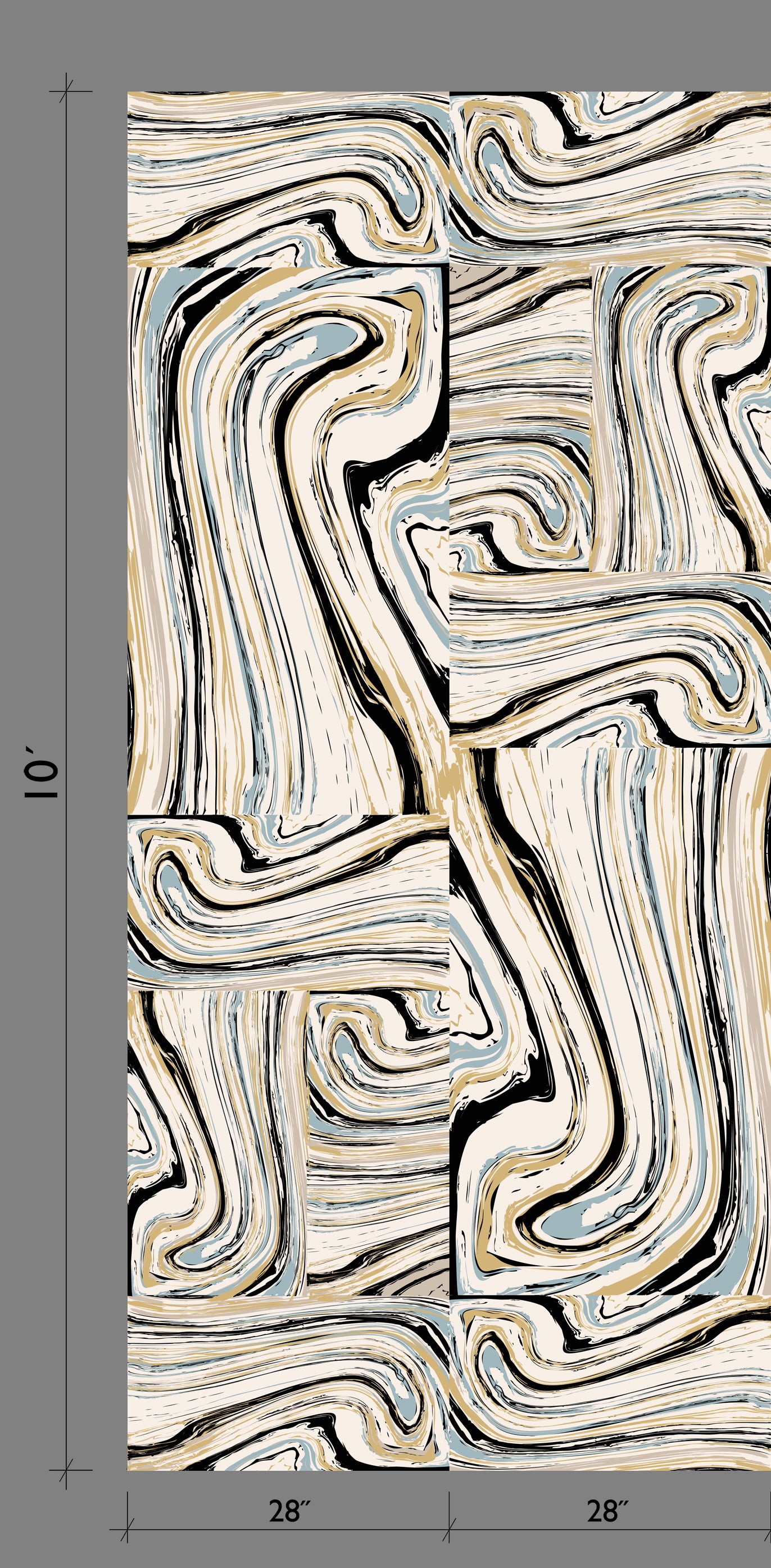 Crystalline© Wallpaper in Wicker