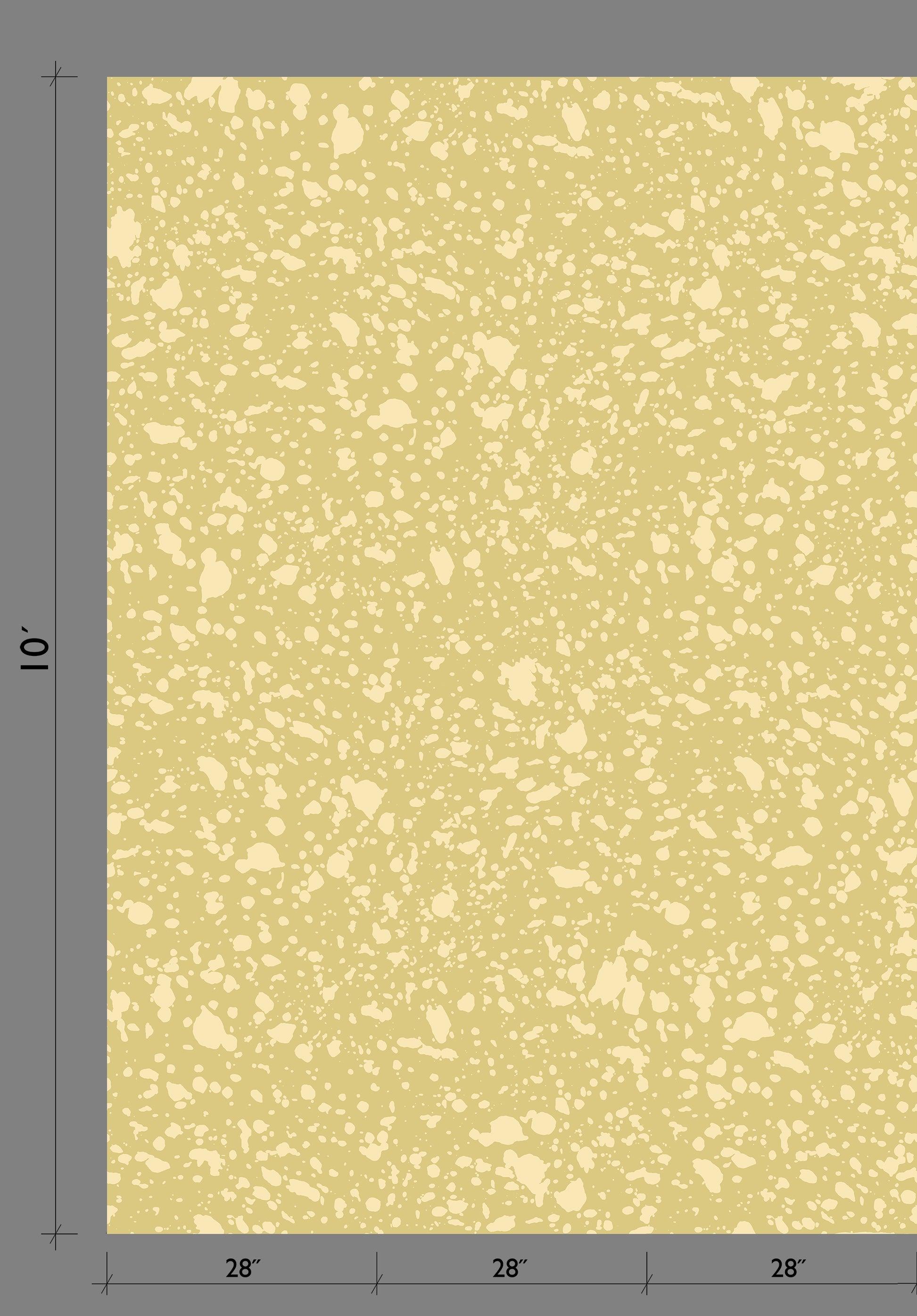 Appaloosa© Mural Wallpaper in Daffodil