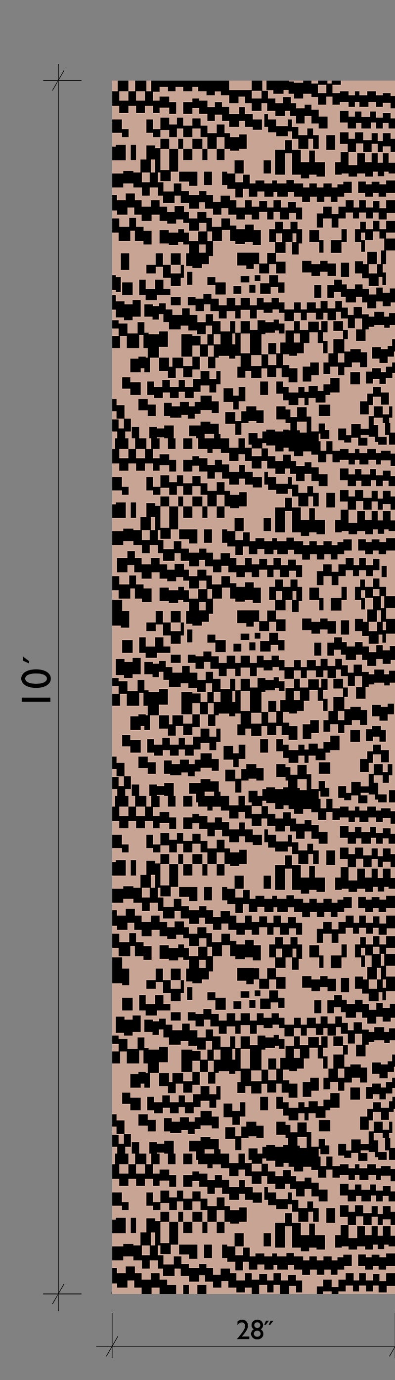 Pixel© Wallpaper in Ferris + Black