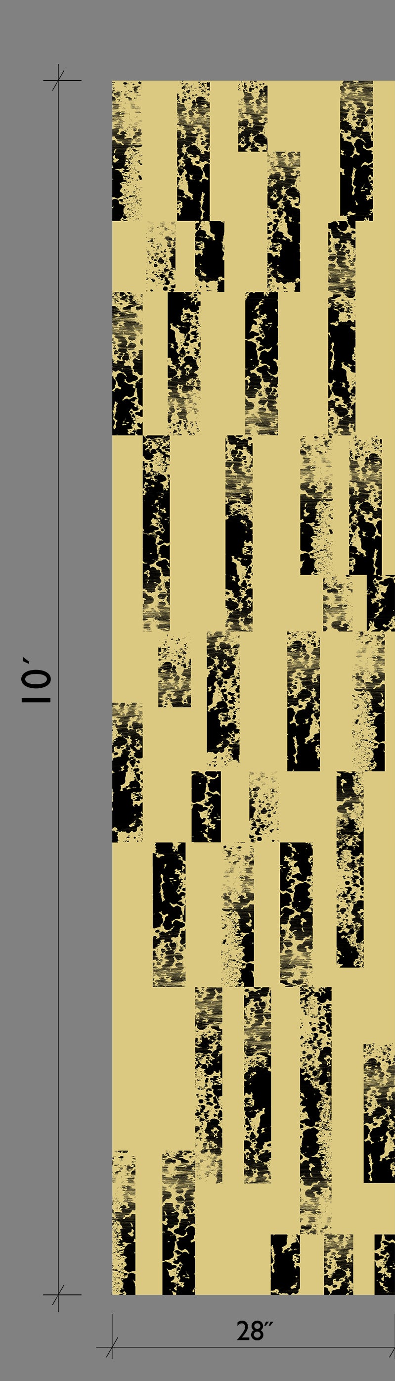 Corral© Wallpaper in Gold Rush