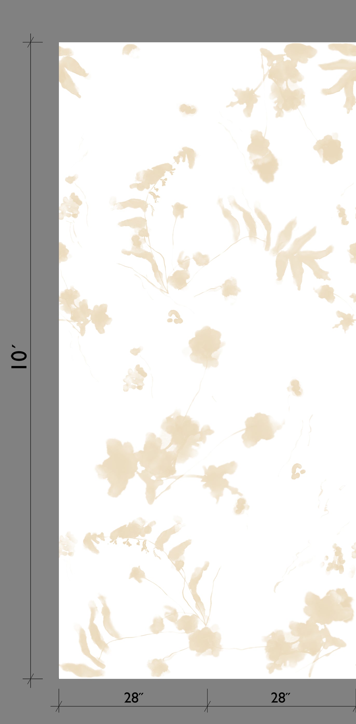 Greenhouse© Wallpaper in Ecru