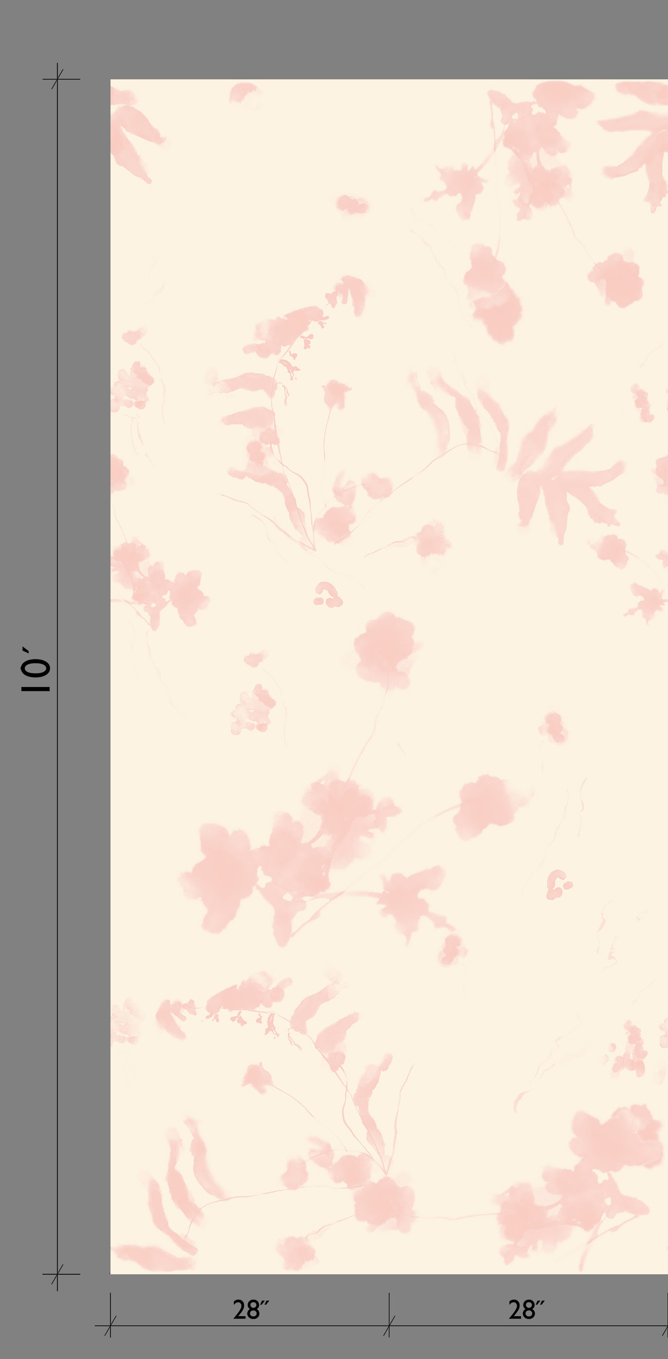 Greenhouse© Wallpaper in Pastel Pink