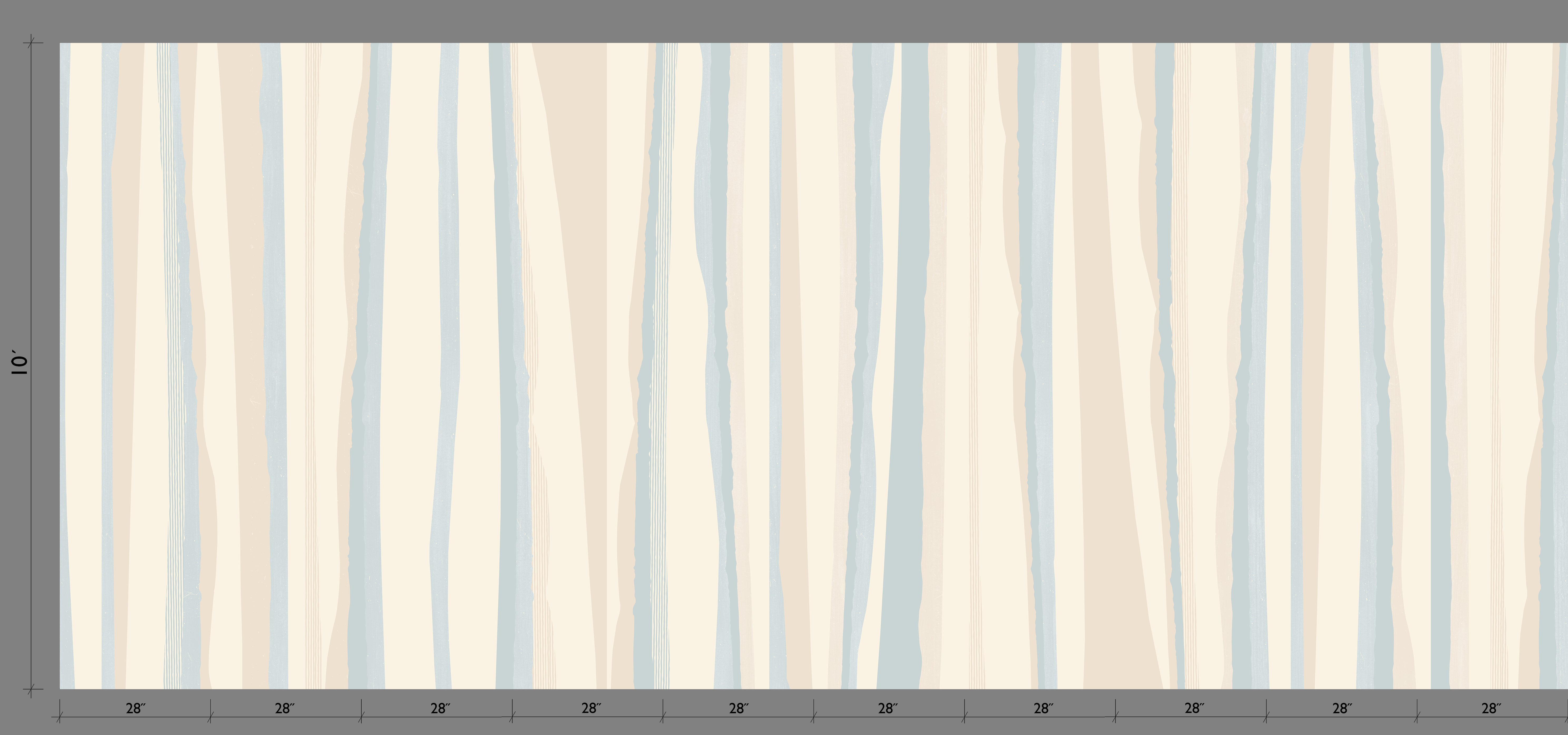 Longitude© Mural Wallpaper in Hampton