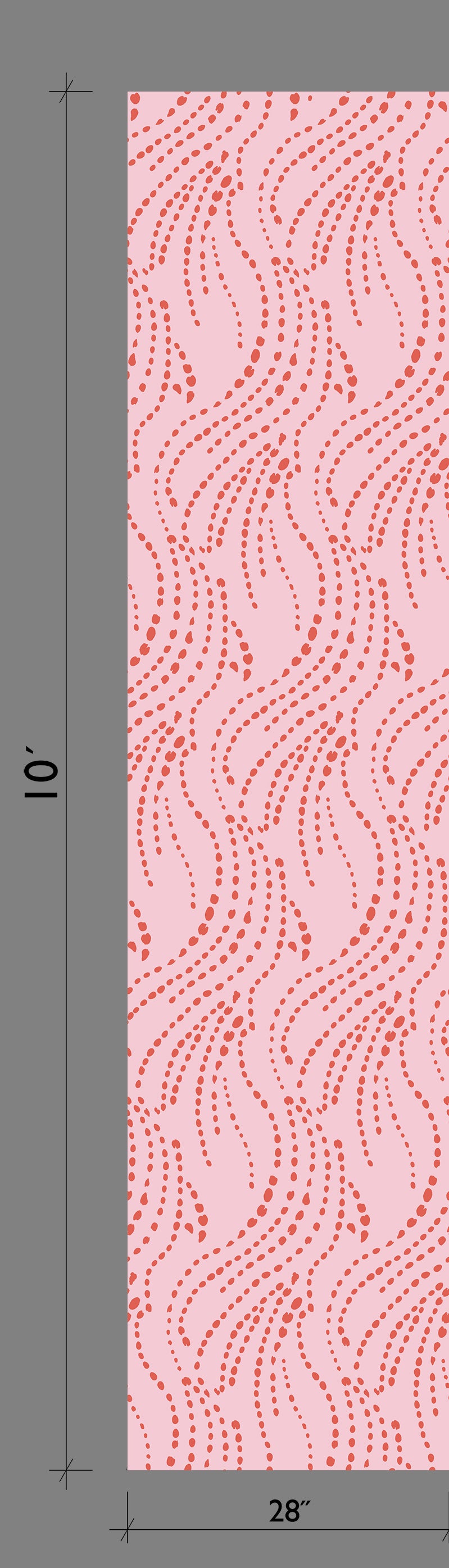 Branding Iron© Wallpaper in Hollyhock