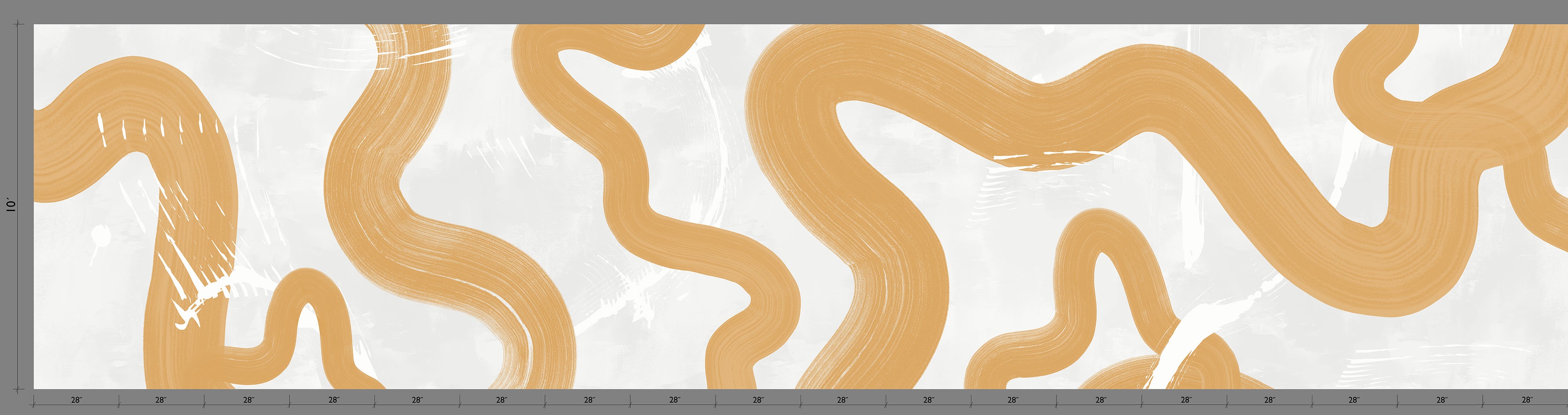 Untamed© Mural Wallpaper in Husk