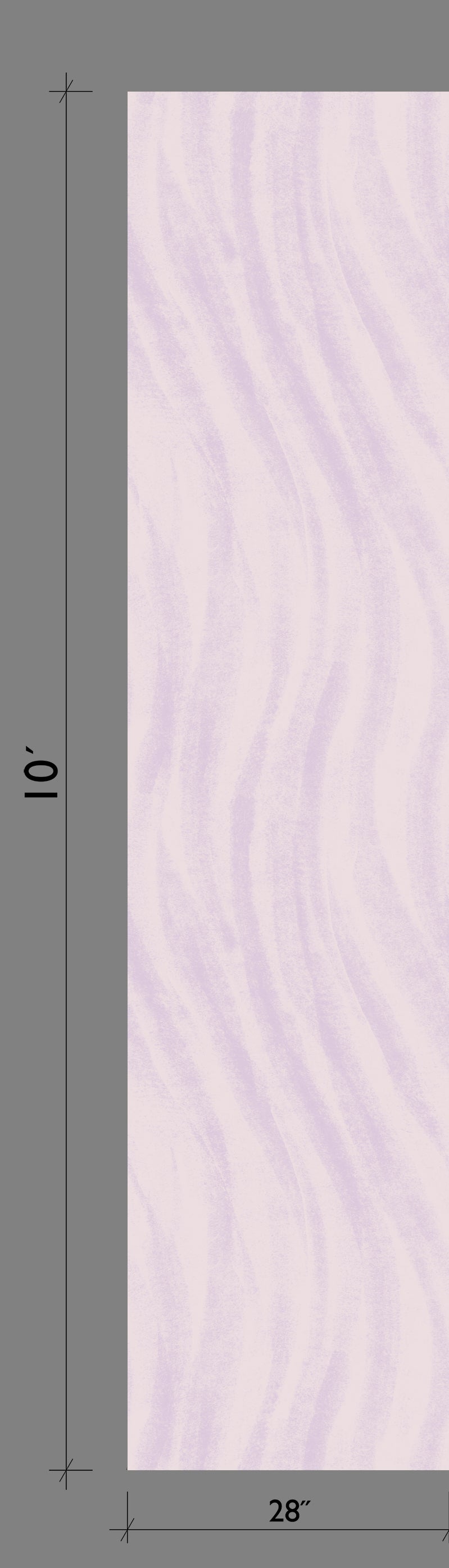 Western Trail© Wallpaper in Lilac