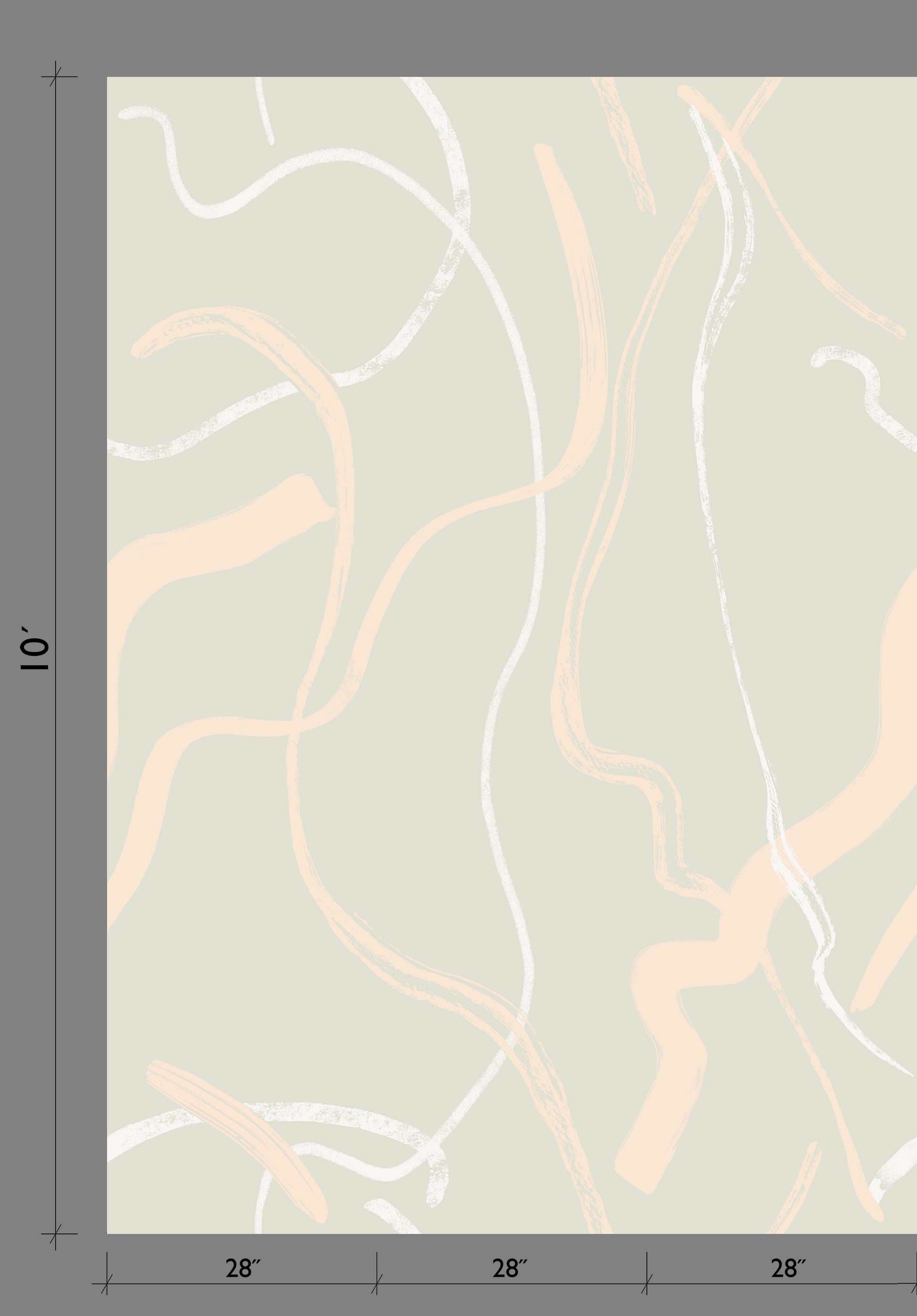 Terrain© Mural Wallpaper in Martini