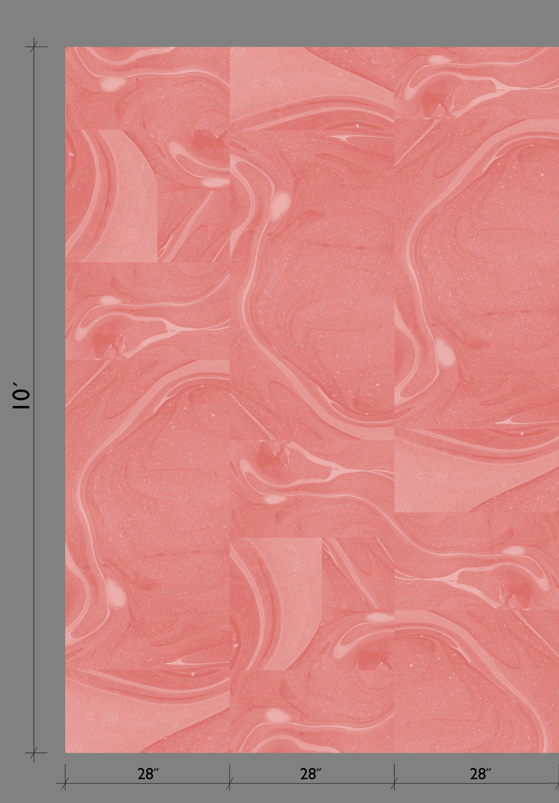 Magma© Wallpaper in Mauve