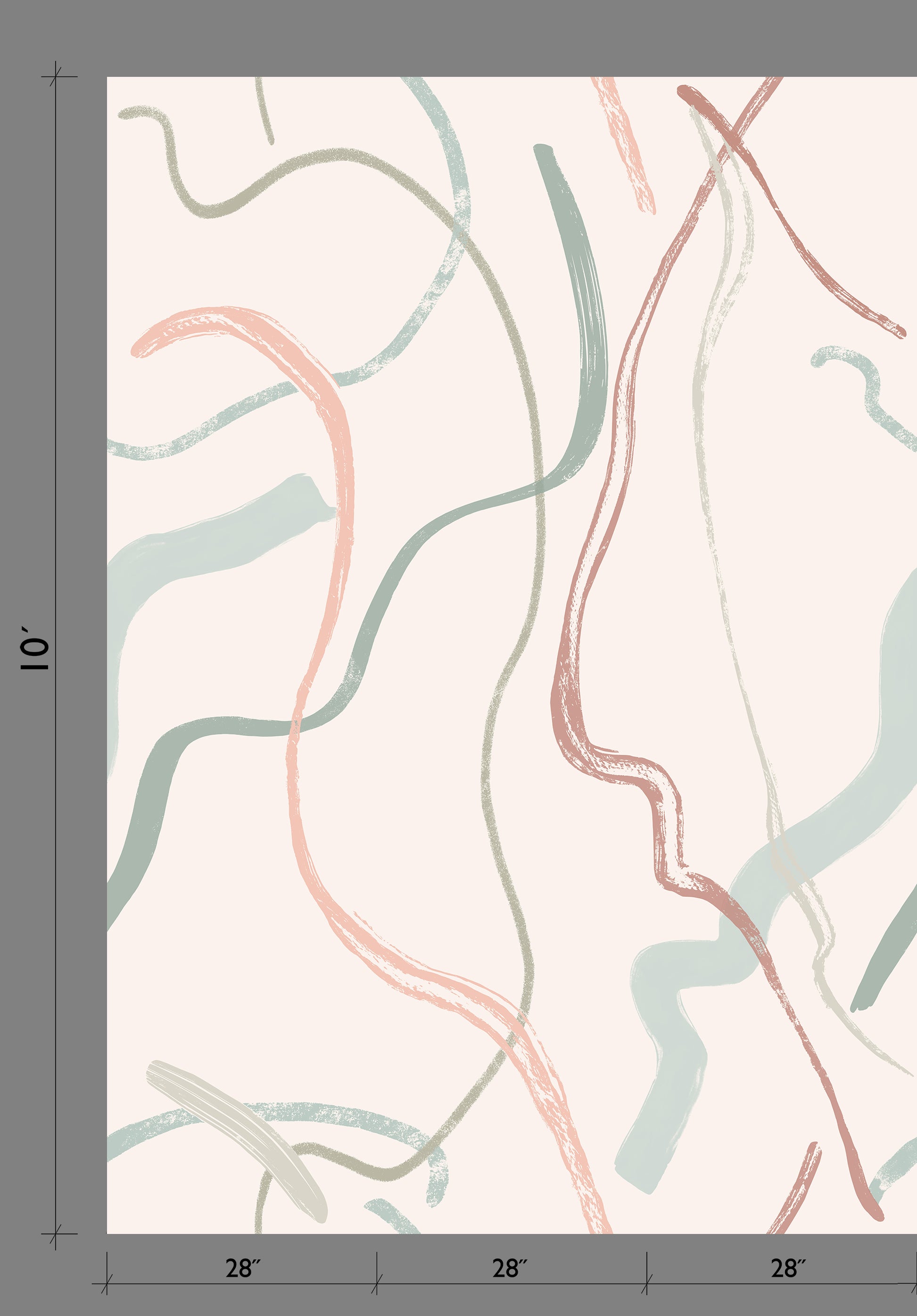 Terrain© Mural Wallpaper in Mermaid