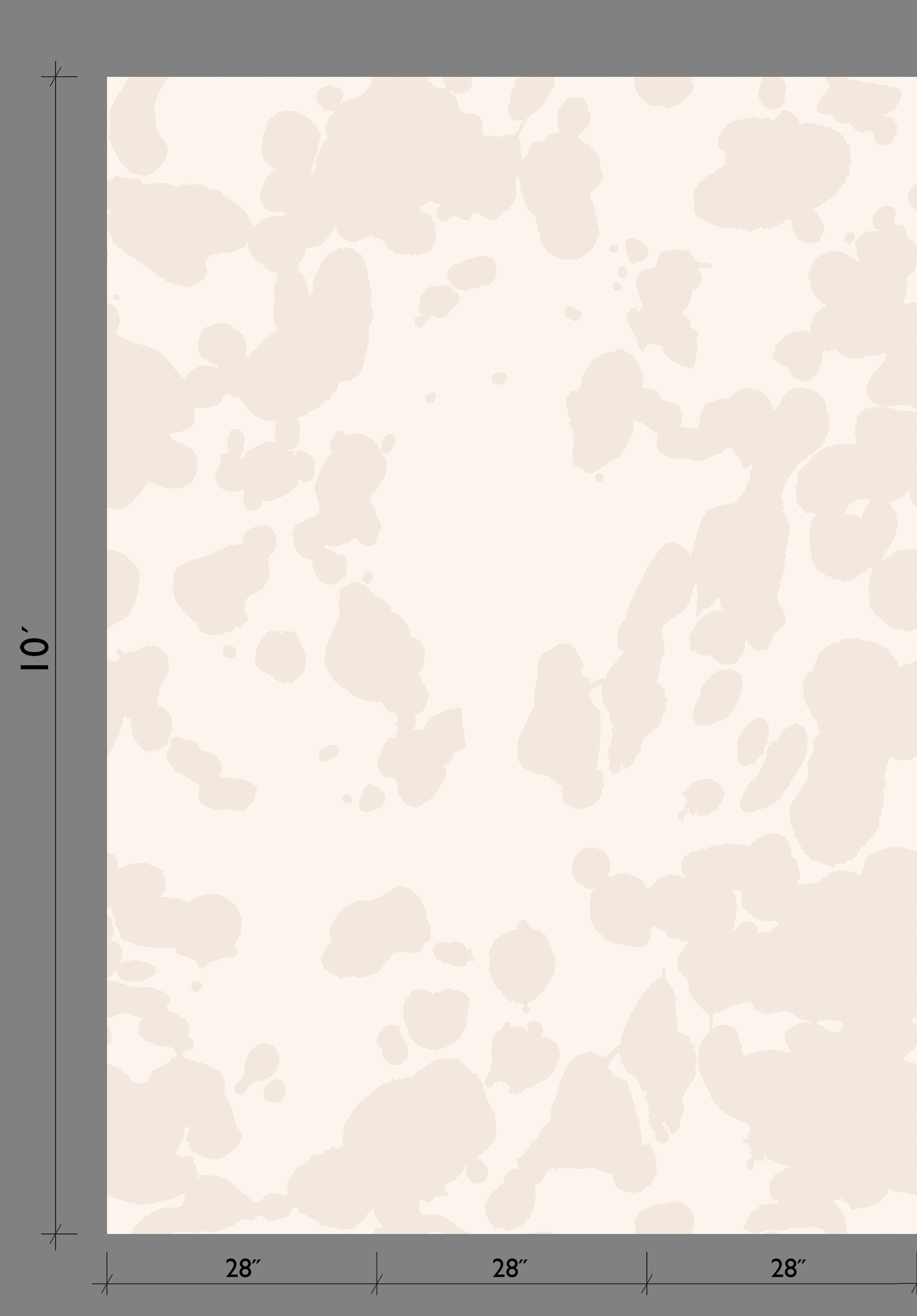 Bovine© Wallpaper in Milk