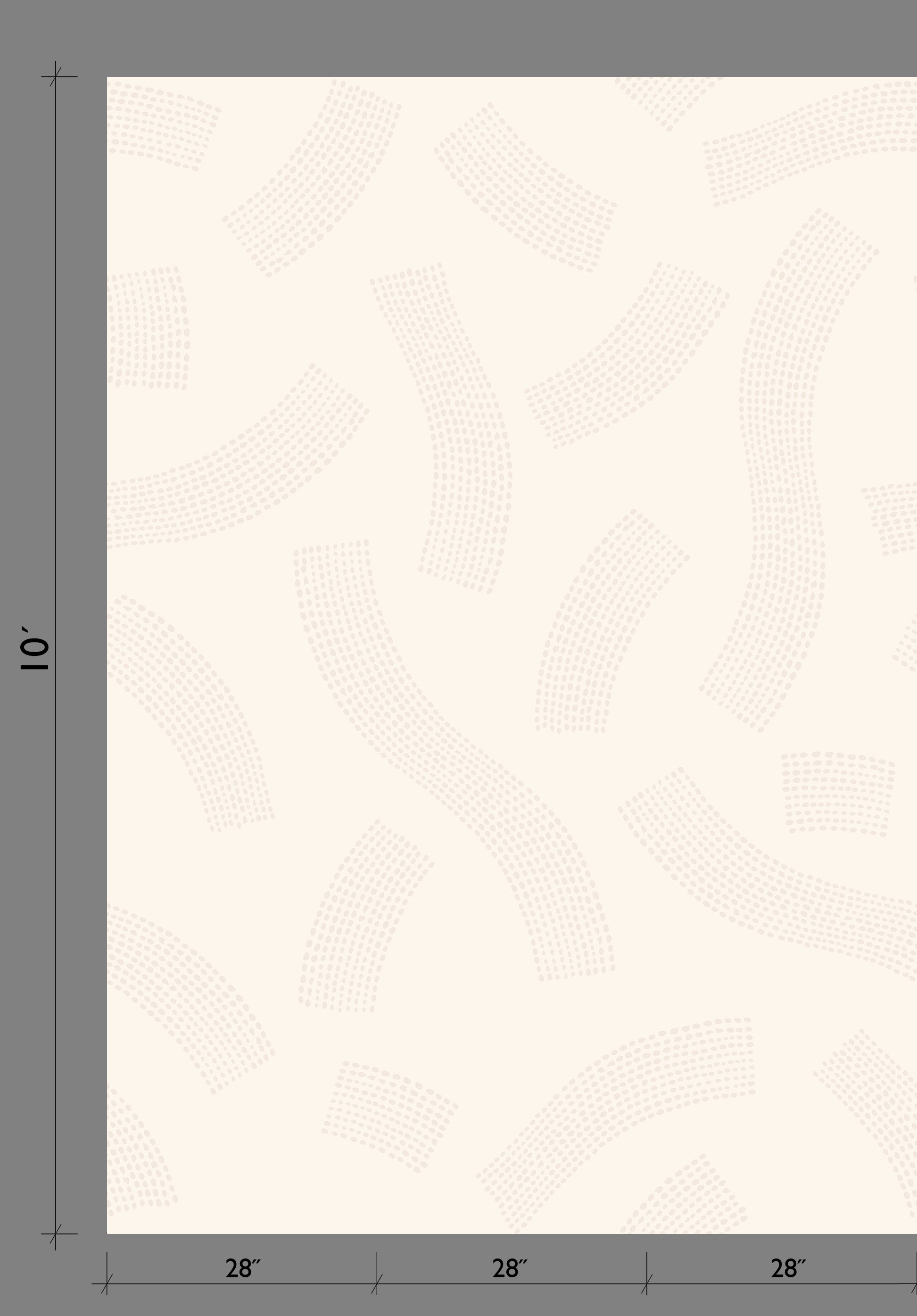 Saguaro© Wallpaper in Milk