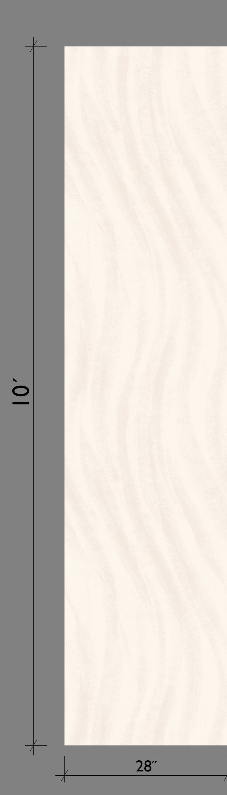 Western Trail© Wallpaper in Milk