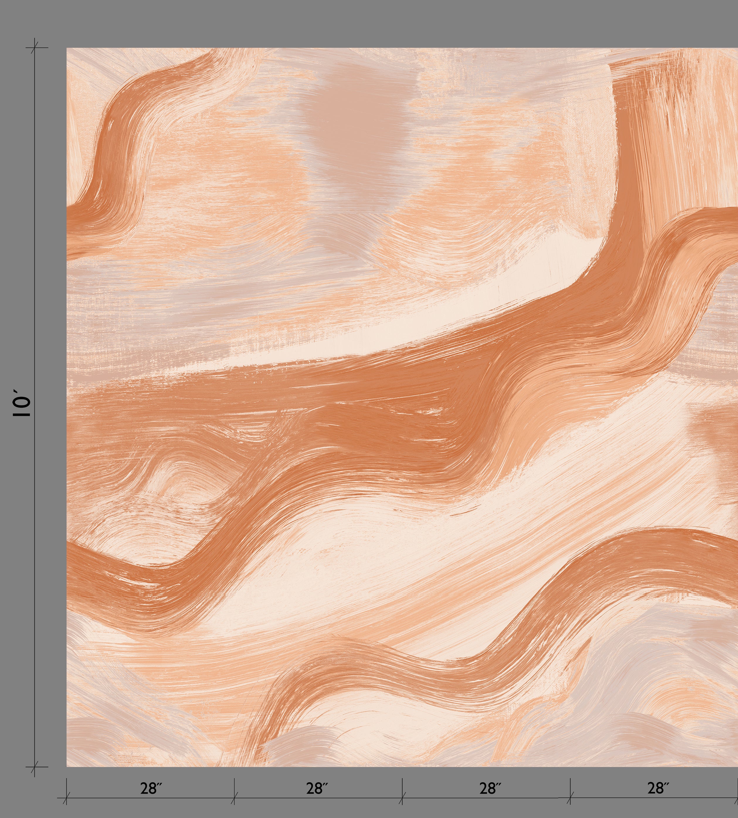 Modern Art© Mural Wallpaper in Field