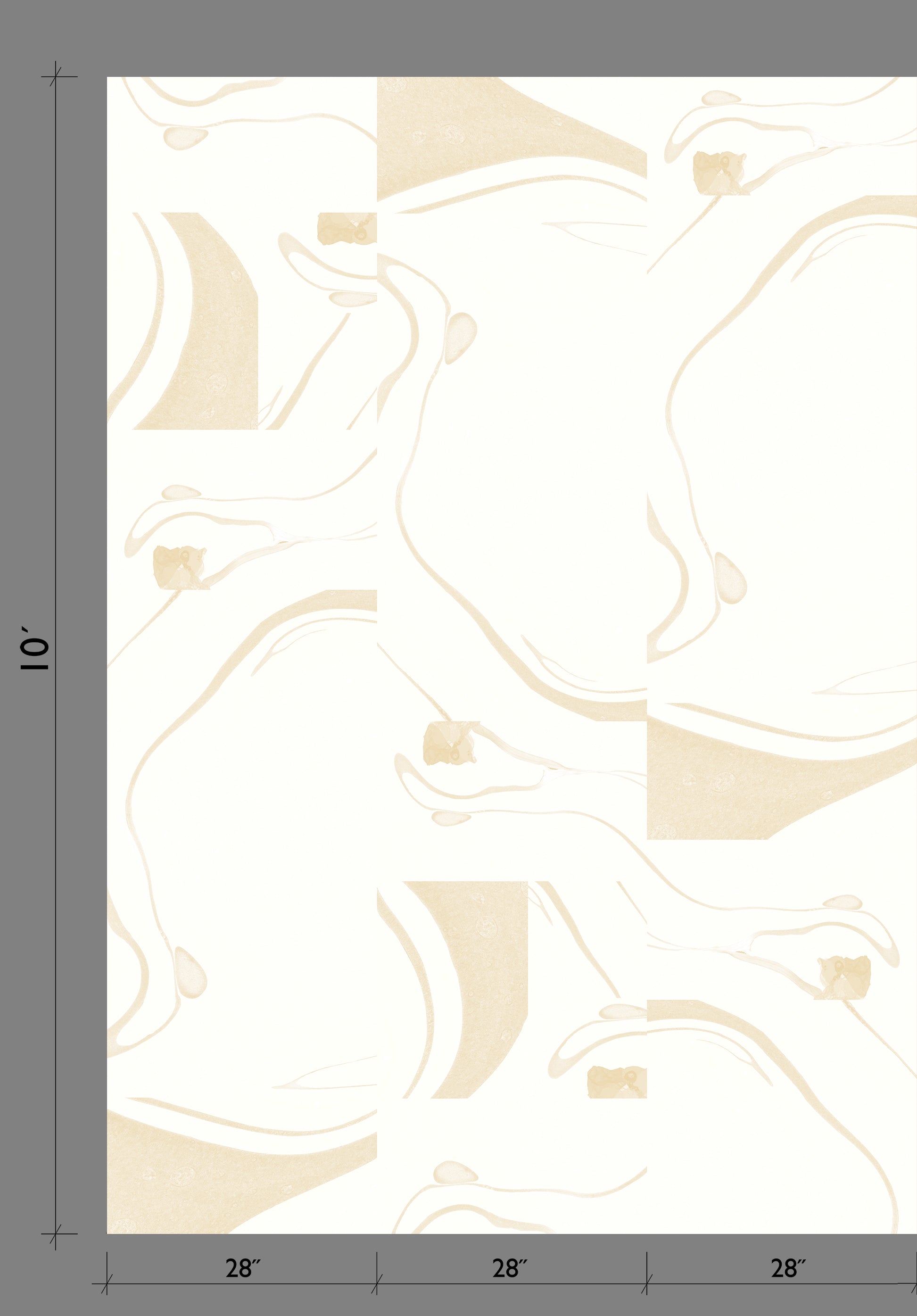 Magma© Wallpaper in Nude